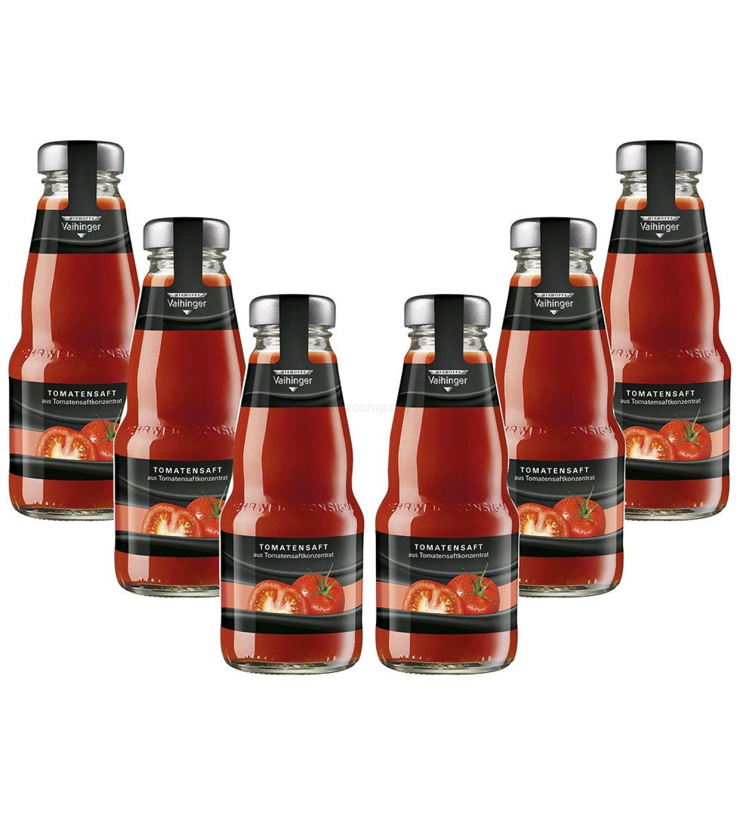 Niehoffs Vaihinger tomato juice 0.2L TWO - set of 6 incl. deposit REFILLABLE