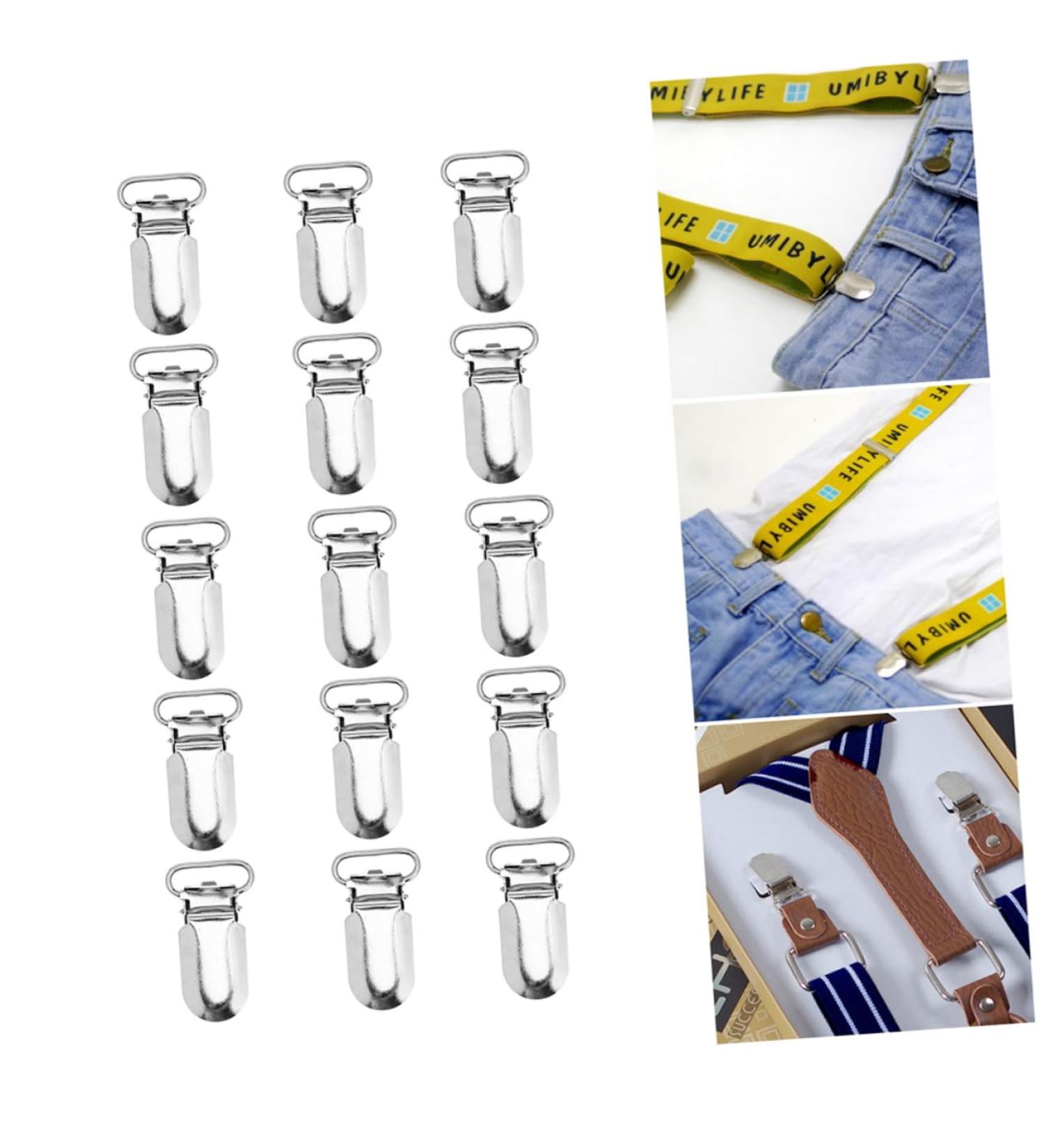 Operitacx 50 Pcs Haster Carrier Clips - Baby Pacifier & Bib Holders | White Duck Beak Clips for Secure Parenting - Buy Online on GoSupps.com