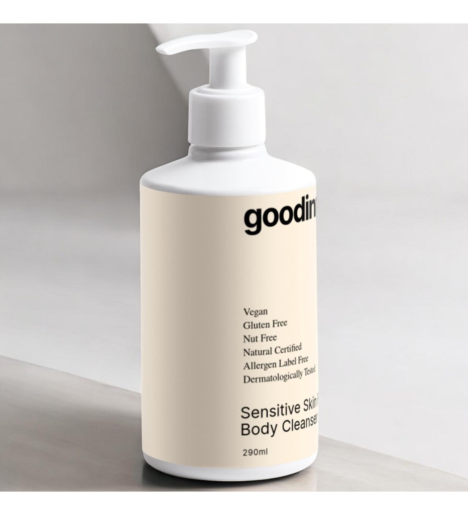 Good Intent Natural Face & Body Cleanser for Sensitive Skin - Buy Online on GoSupps.com