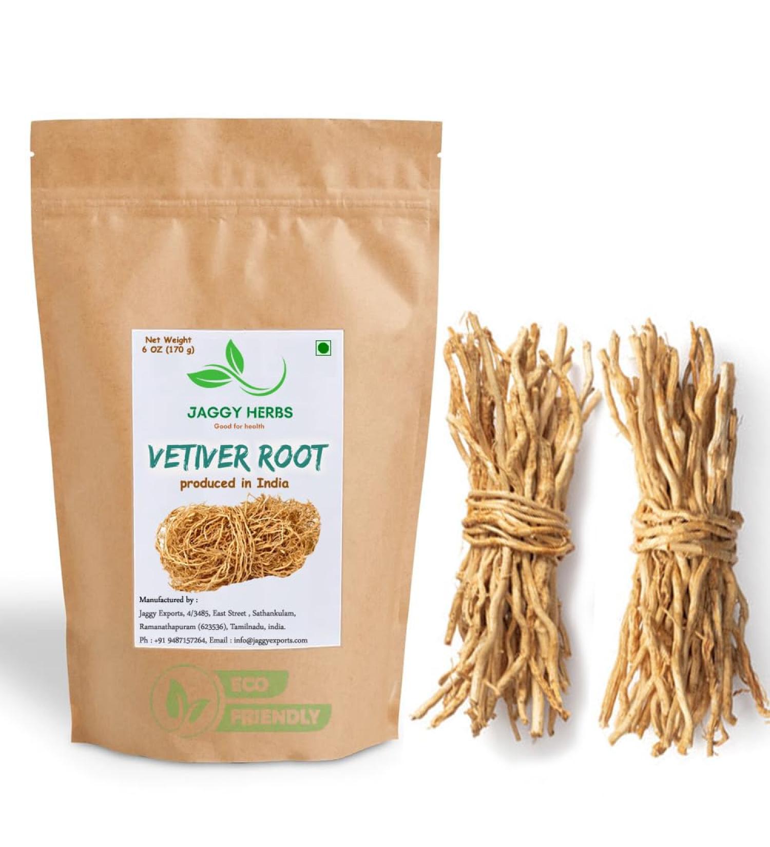 JAGGY Khamar racine de v tiver 50 grammes de racine de v tiver naturelle - Buy Online on GoSupps.com