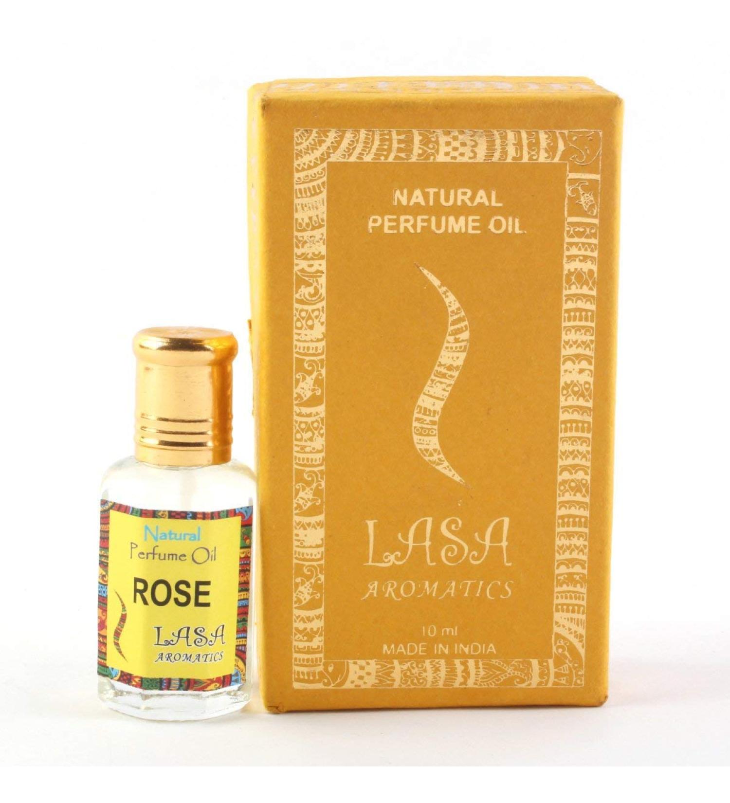 Natural Perfume Oil Long Lasting Rose Body Fragrance Attar Gift Item For Mens And Womens - 10 ml (Pack of 1)