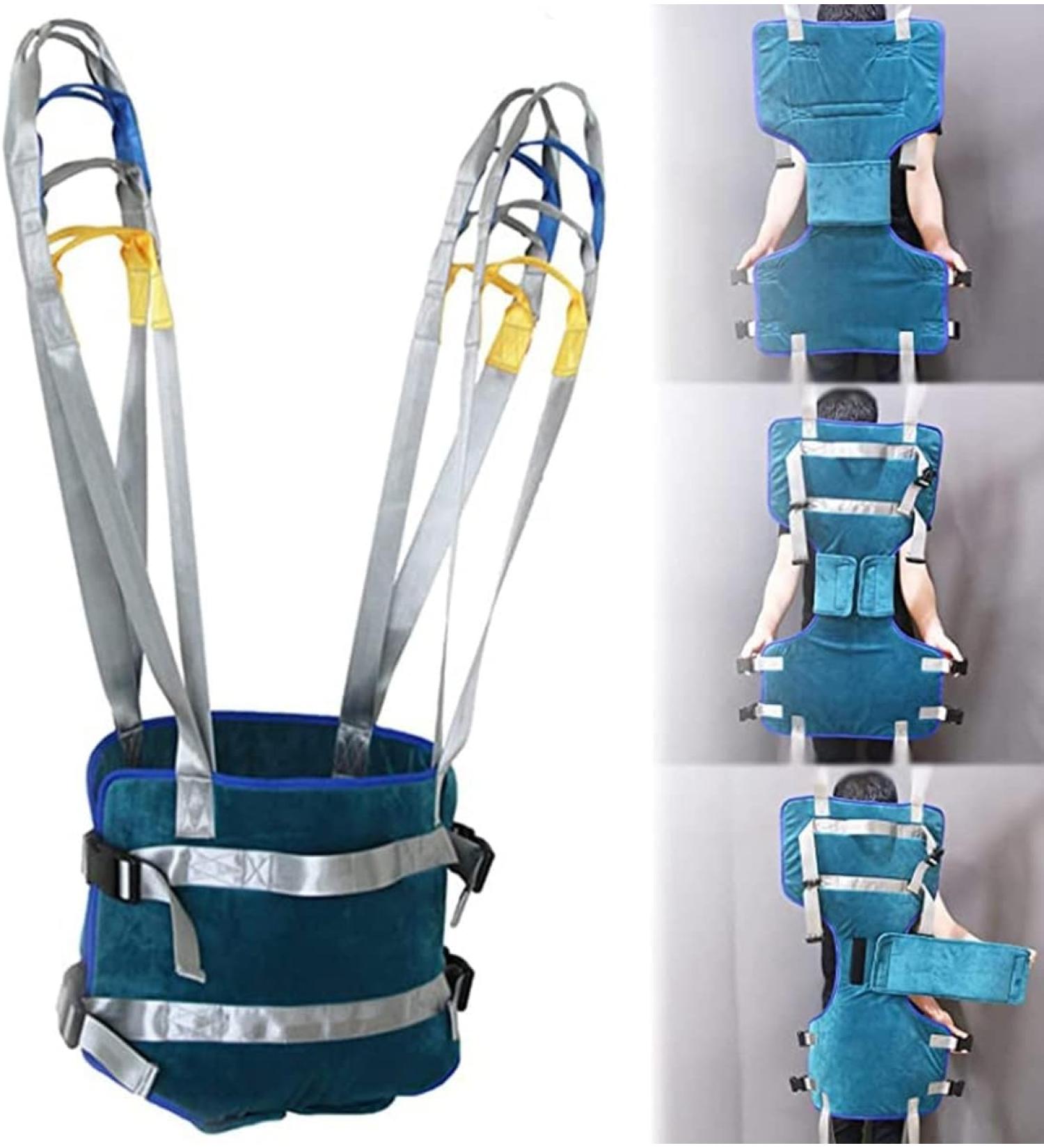 Patient Full Body Lift Sling Patient Lift Toileting Sling Walking Standing Aids for Elderly Standing Walking Aids Divided Leg Sling Aid Rehabilitation Training Equipment (Size : Large) - Buy Online on GoSupps.com