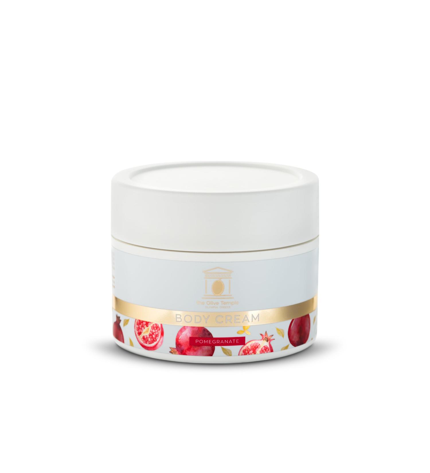 Nourishing Body Cream with Olive Oil & Pomegranate Extract | Hydrating & Luxurious - 7.05 fl oz | International Shipping - Buy Online on GoSupps.com
