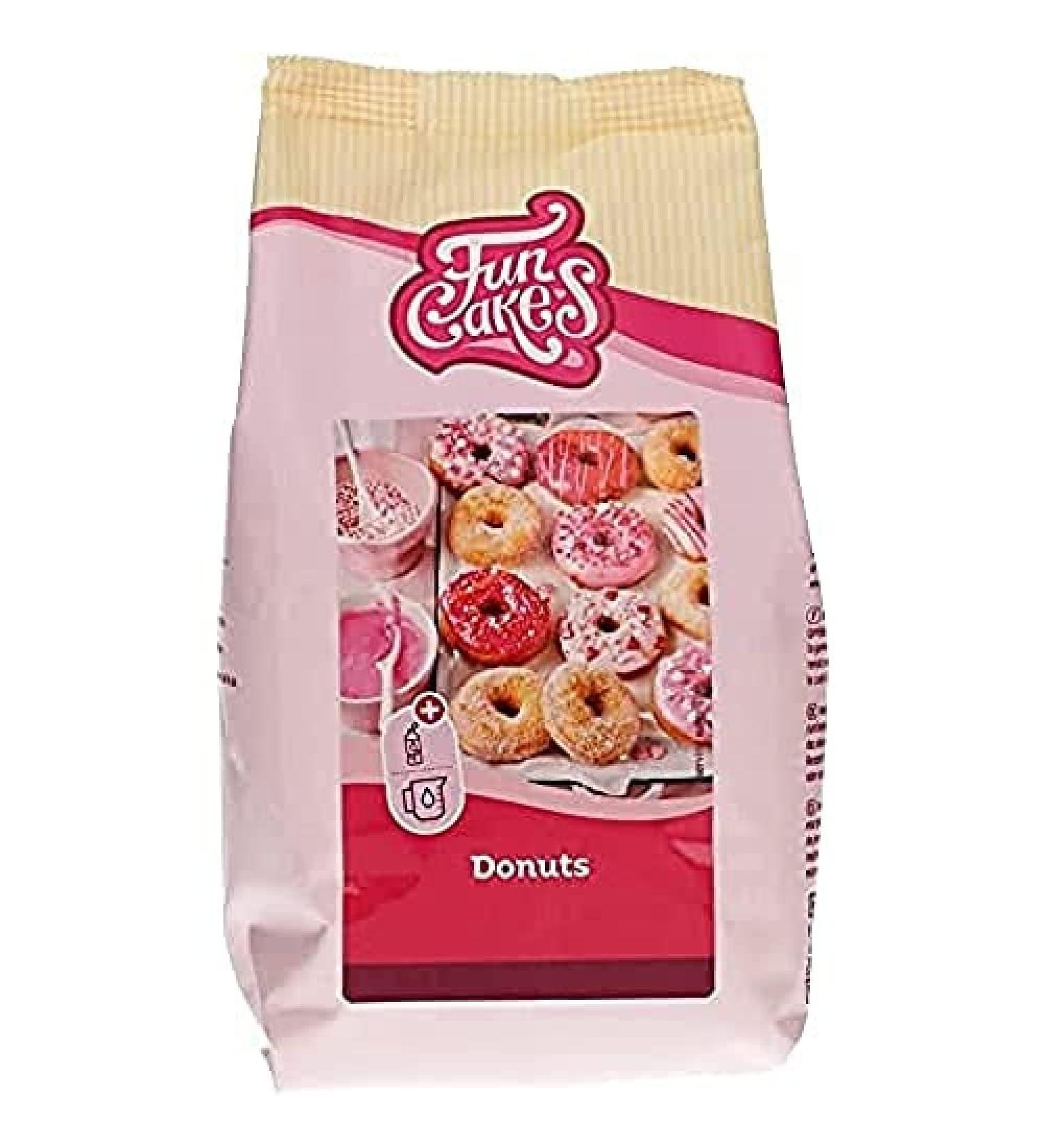 FunCakes Donut Mix - Make Delicious Donuts at Home Easily - 500g (Halal) - Buy Online on GoSupps.com