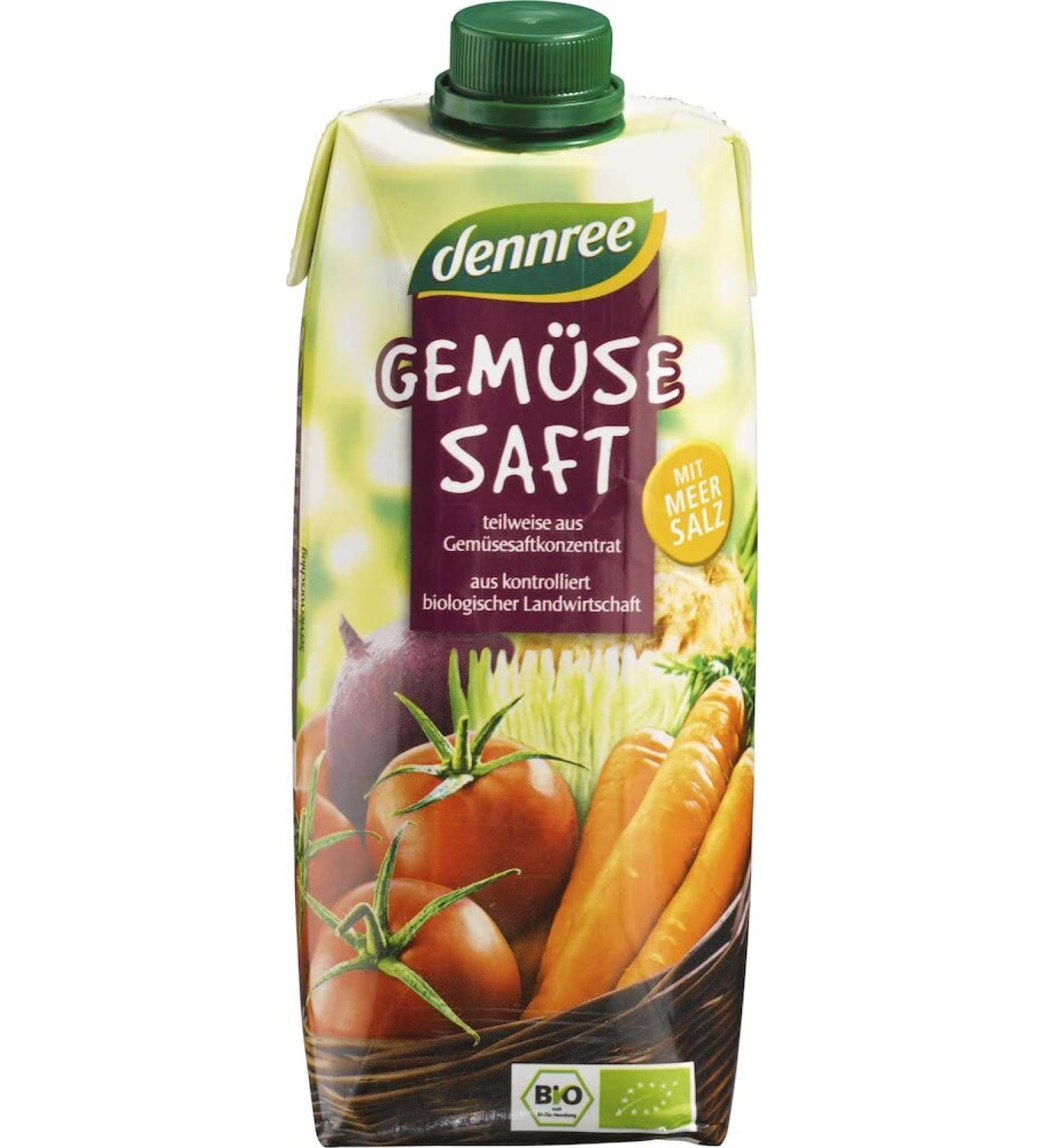 Denree organic vegetable juice (6 x 0.50 l)