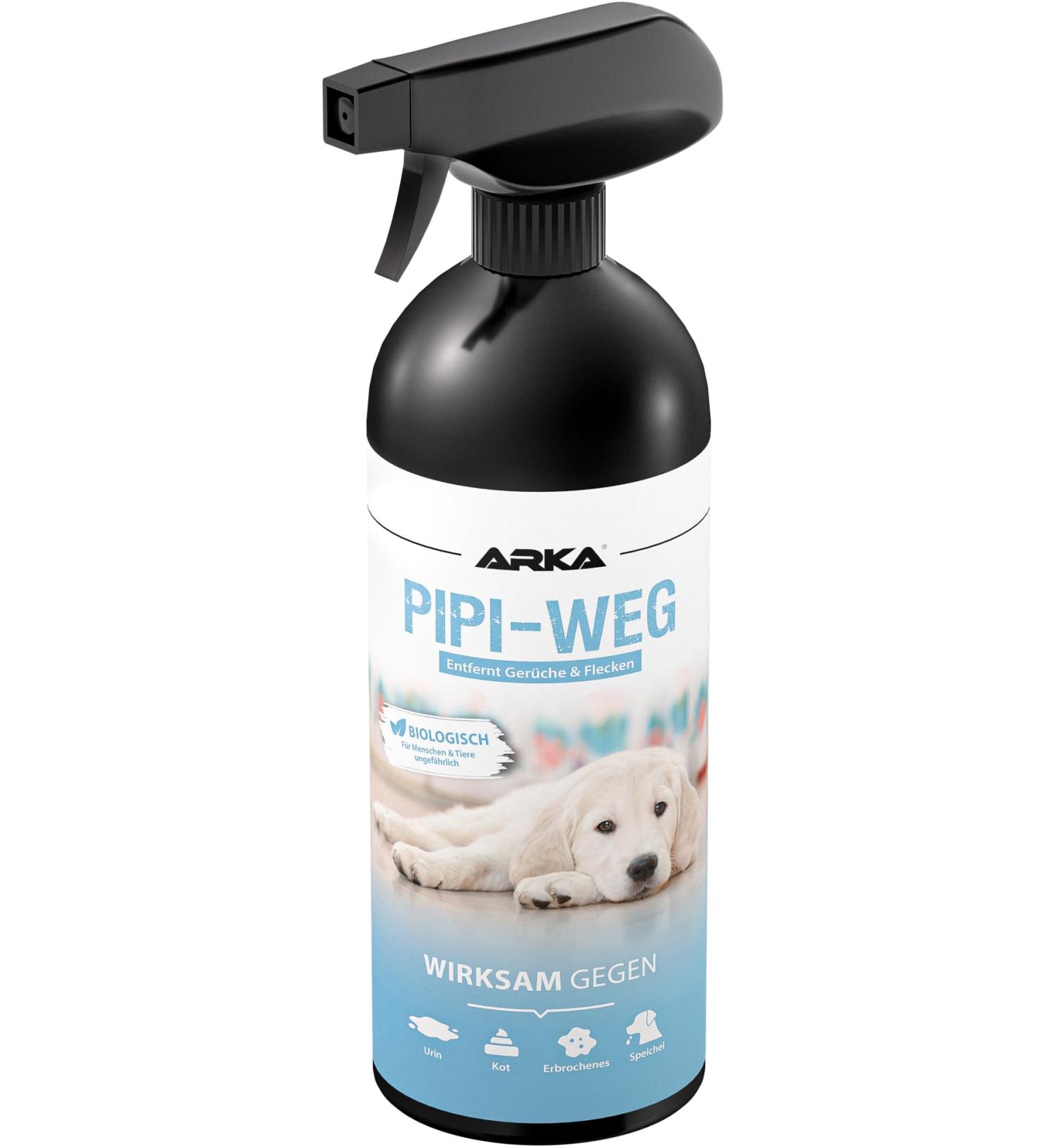 Arka Pipi - Weg Dog 750ml | Effective Stain & Odor Remover for Dog Urine Feces Vomit & Saliva on Carpets & Cushions - International Shipping - Buy Online on GoSupps.com