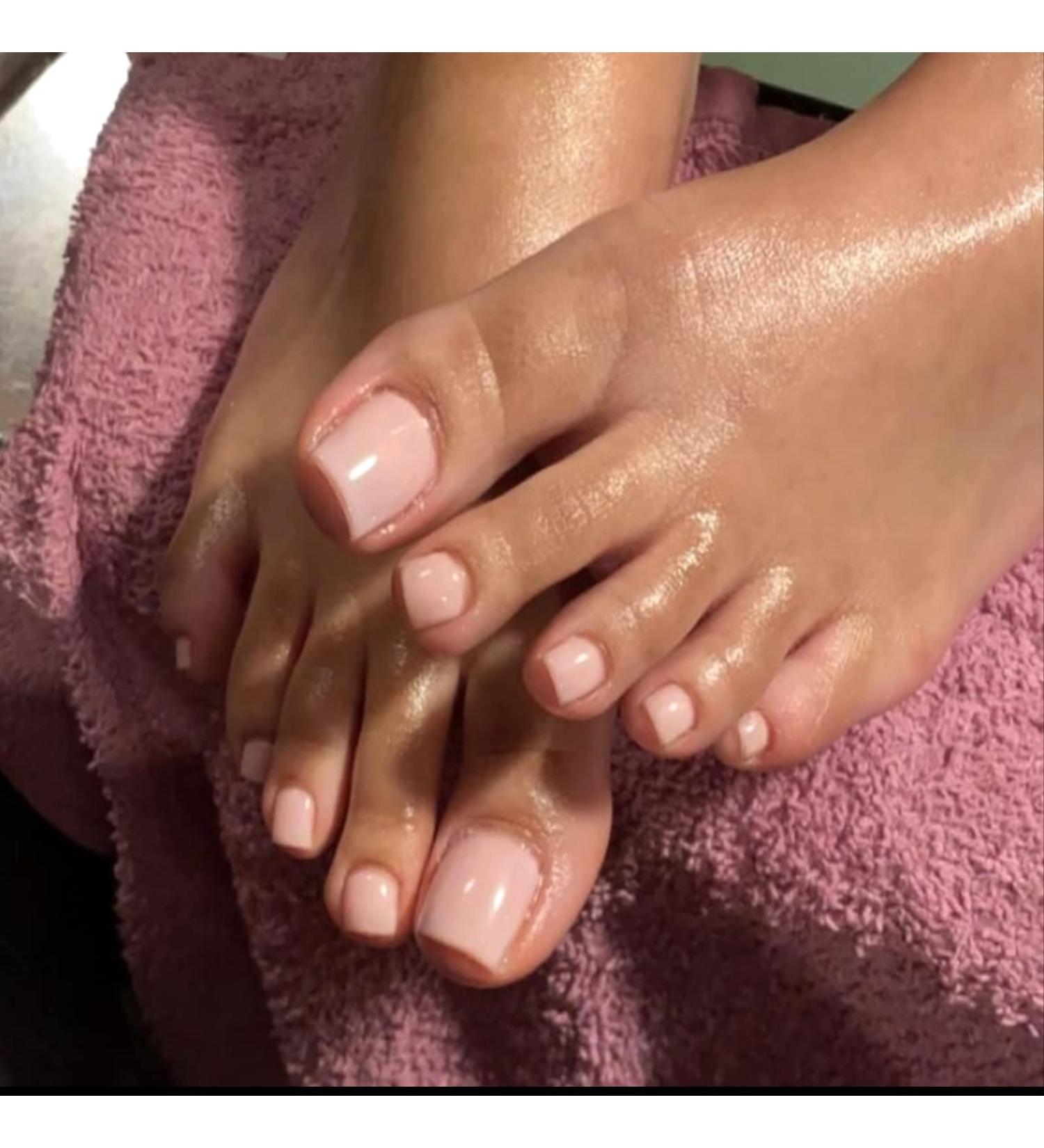 YOSOMK Pink Short Press on Toenails - 25pcs Women's False ToeNails - Buy Online on GoSupps.com