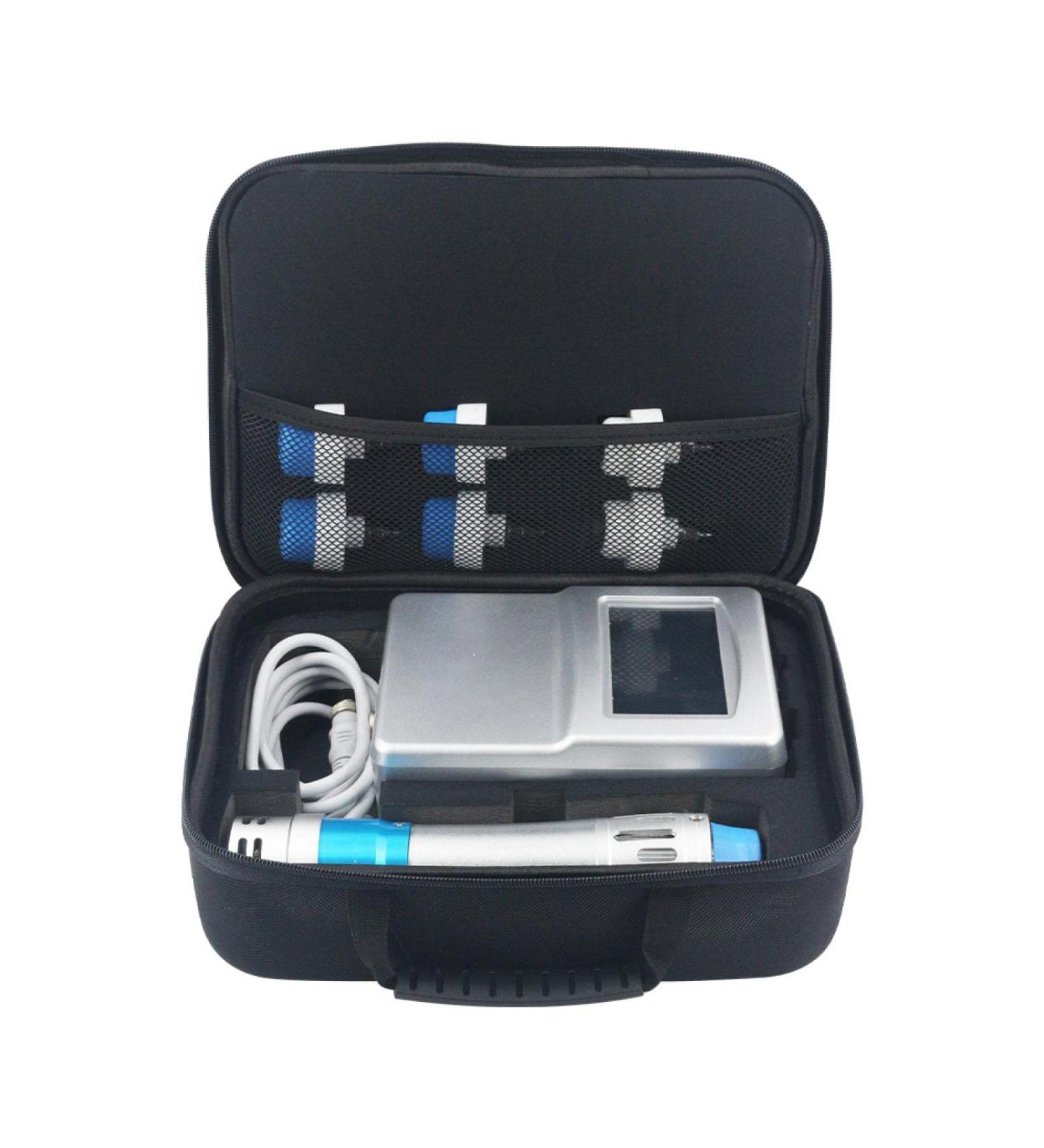 Shock Wave Massage Device for Physiotherapy - External Shock Wave Therapy for ED Leg & Knee Pain Home Use with Carry Bag - Buy Online on GoSupps.com