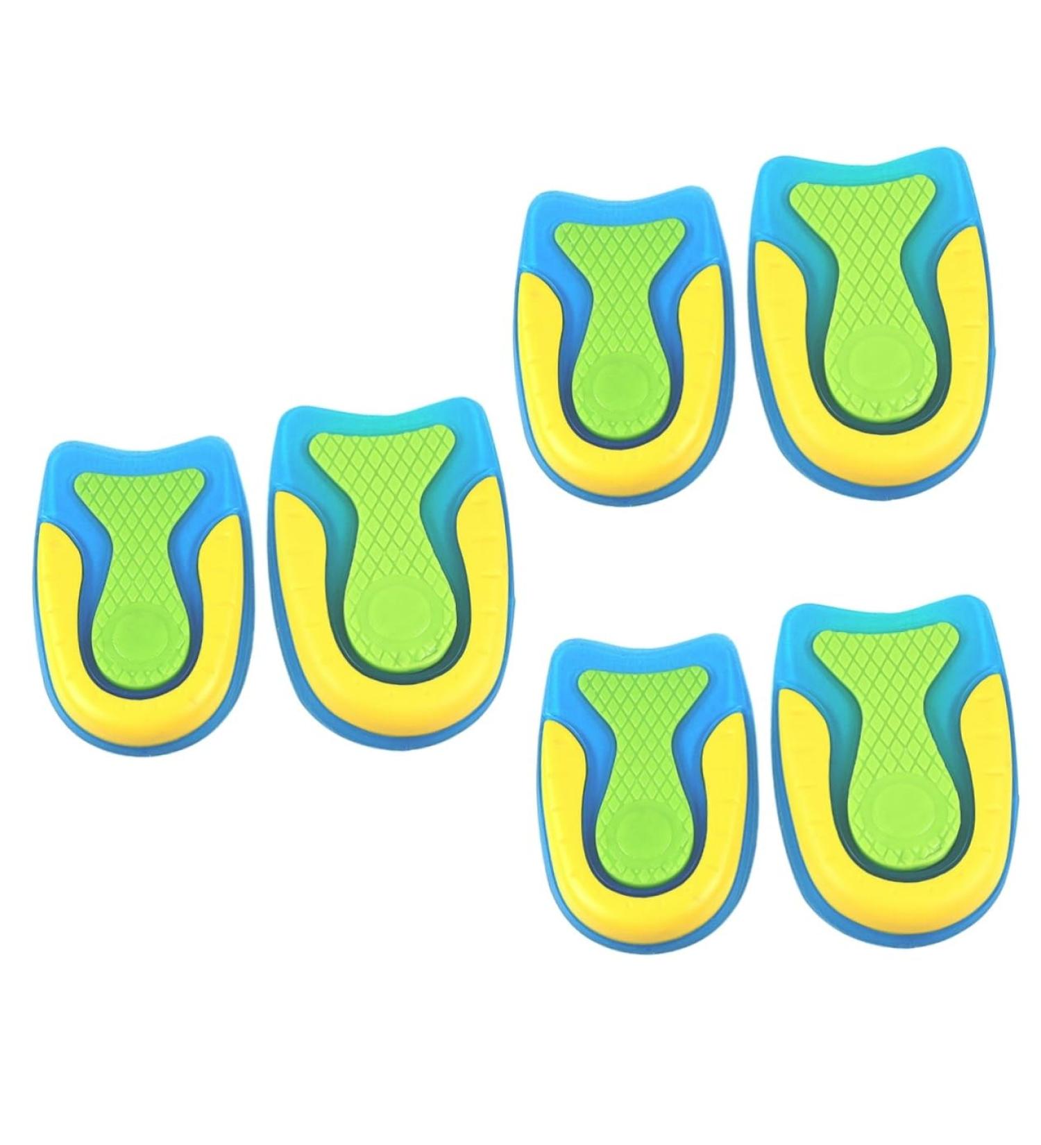FOMIYES 6 Pairs Heel Pad Insoles | Comfortable Absorption Half Insoles for All-Day Support - Buy Now - Buy Online on GoSupps.com