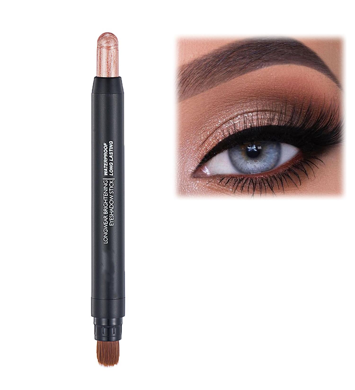 Reposaltrust Eyeshadow - Reposaltrust Glitter Pens Reposaltrust Eye Shadow Reposaltrust Highlighter Eyeshadow Pencil Cream to Powder Eyeshadow Stick Glitter Cream Eyeshadow Stick Waterproof (#03) - Buy Online on GoSupps.com