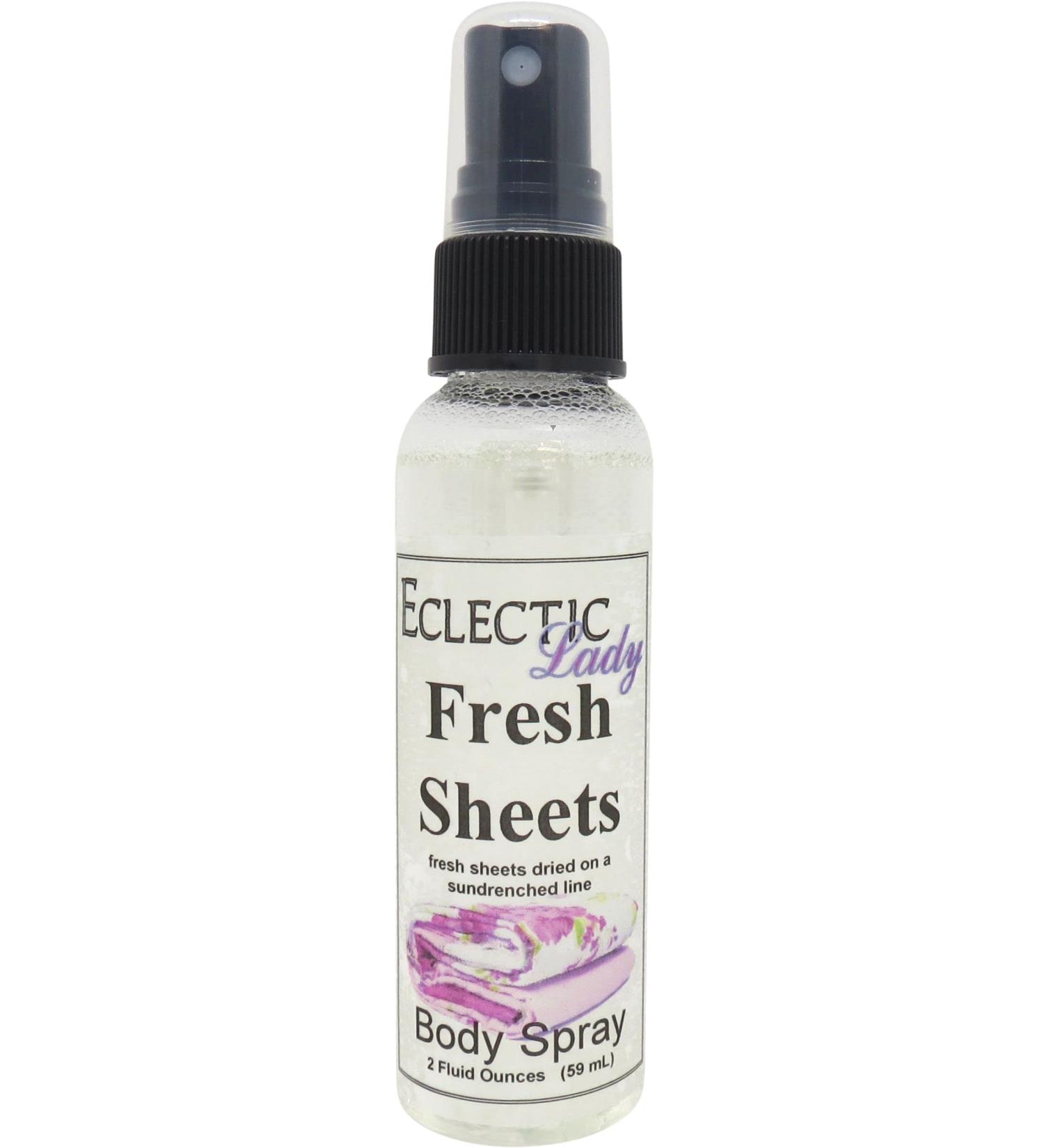 Fresh Sheets Body Spray (Double Strength) 2 ounces Body Mist for Women with Clean Light & Gentle Fragrance Long Lasting Perfume with Comforting Scent for Men & Women Cologne with Soft Subtle 2 Fluid Ounces (Double Strength) - Buy Online on GoSupps.com
