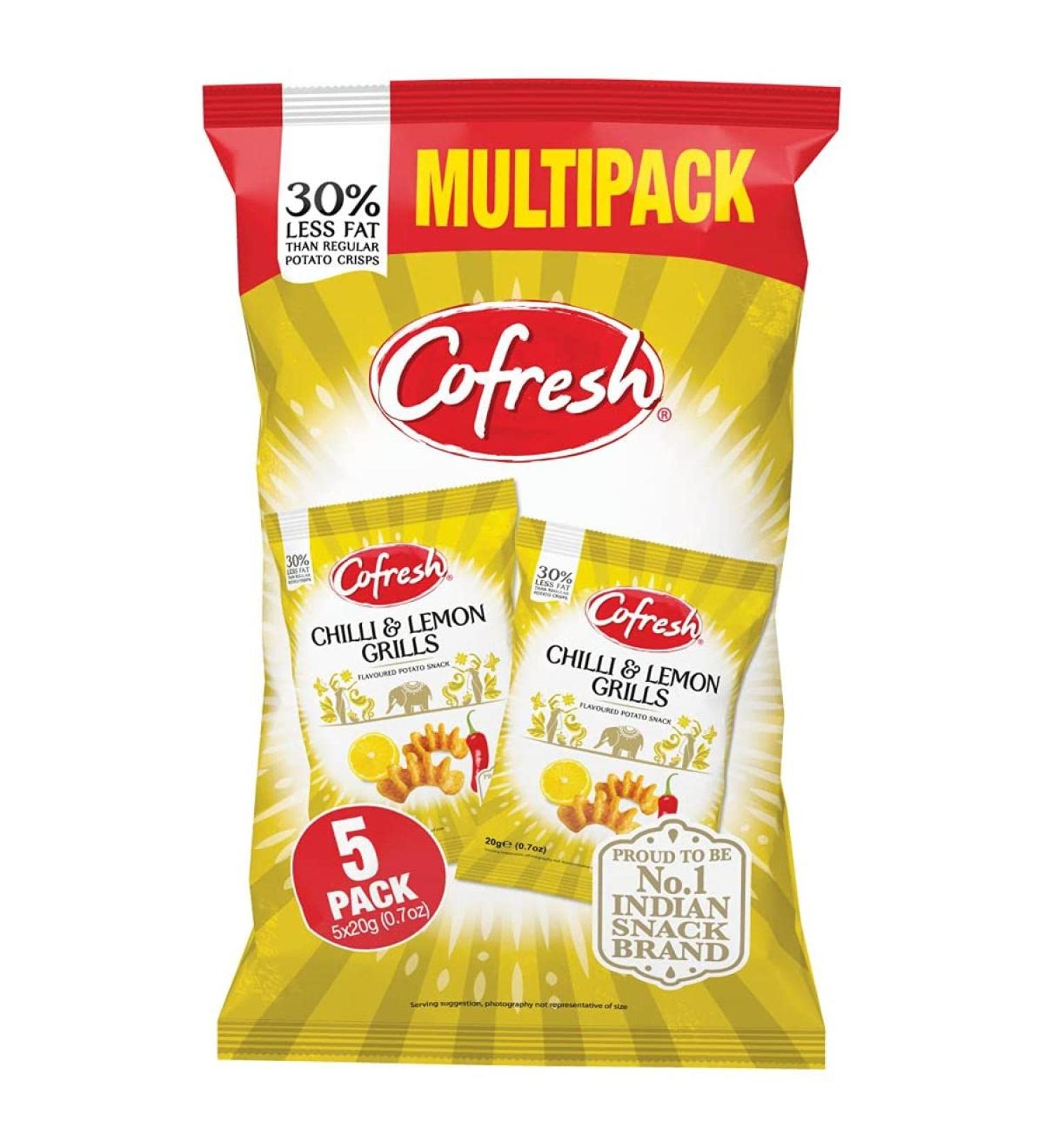 COFRESH CHIL+LEMON GRILLS5X20G - Buy Online on GoSupps.com