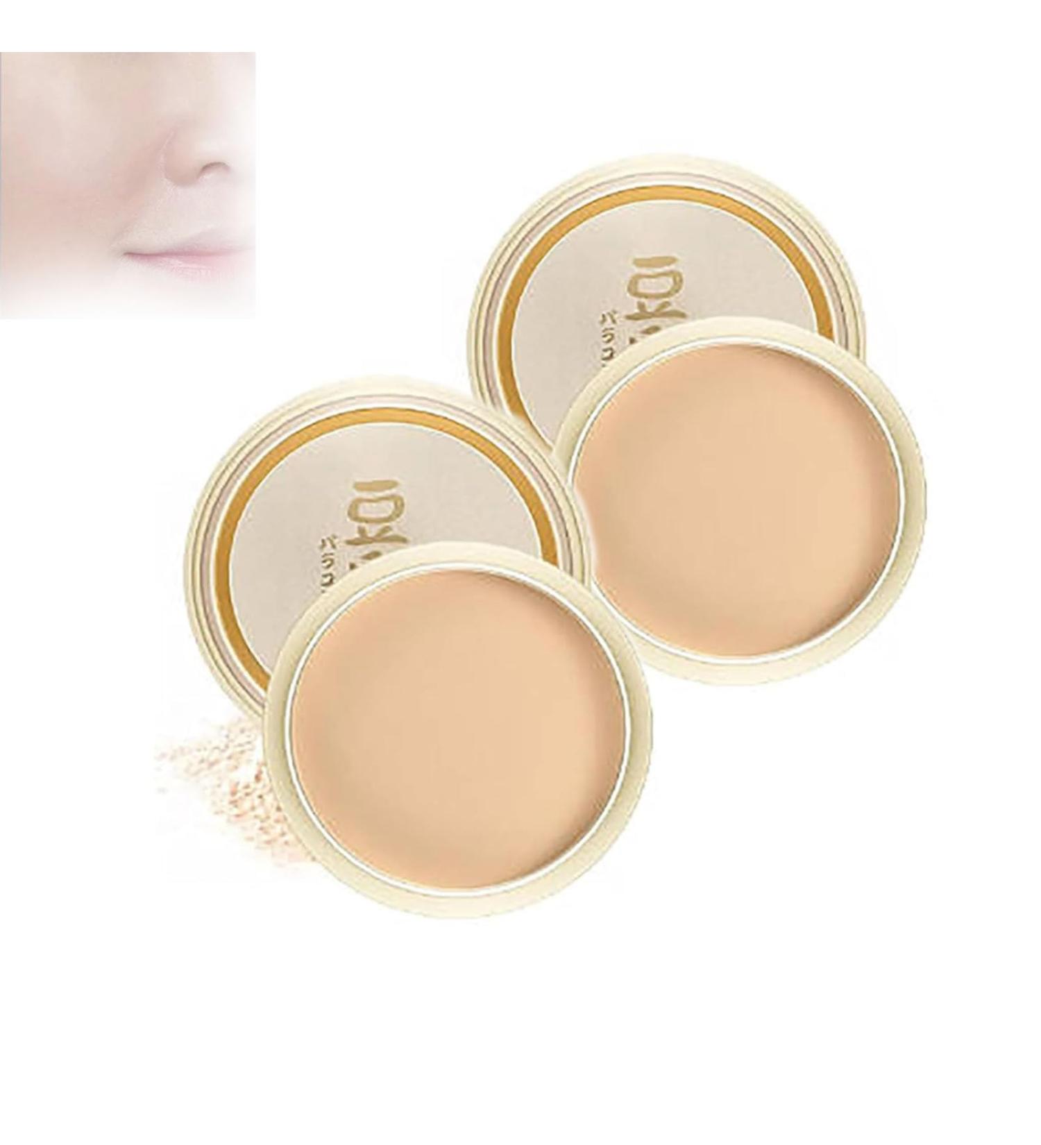 Concealing and Setting Soy Milk Powder Soy Milk Transparent Pressed Powder Japanese Concealing & Setting Soy Milk Powder Long Lasting Coverage Smoothing & Oil Control (Glitter) - Buy Online on GoSupps.com