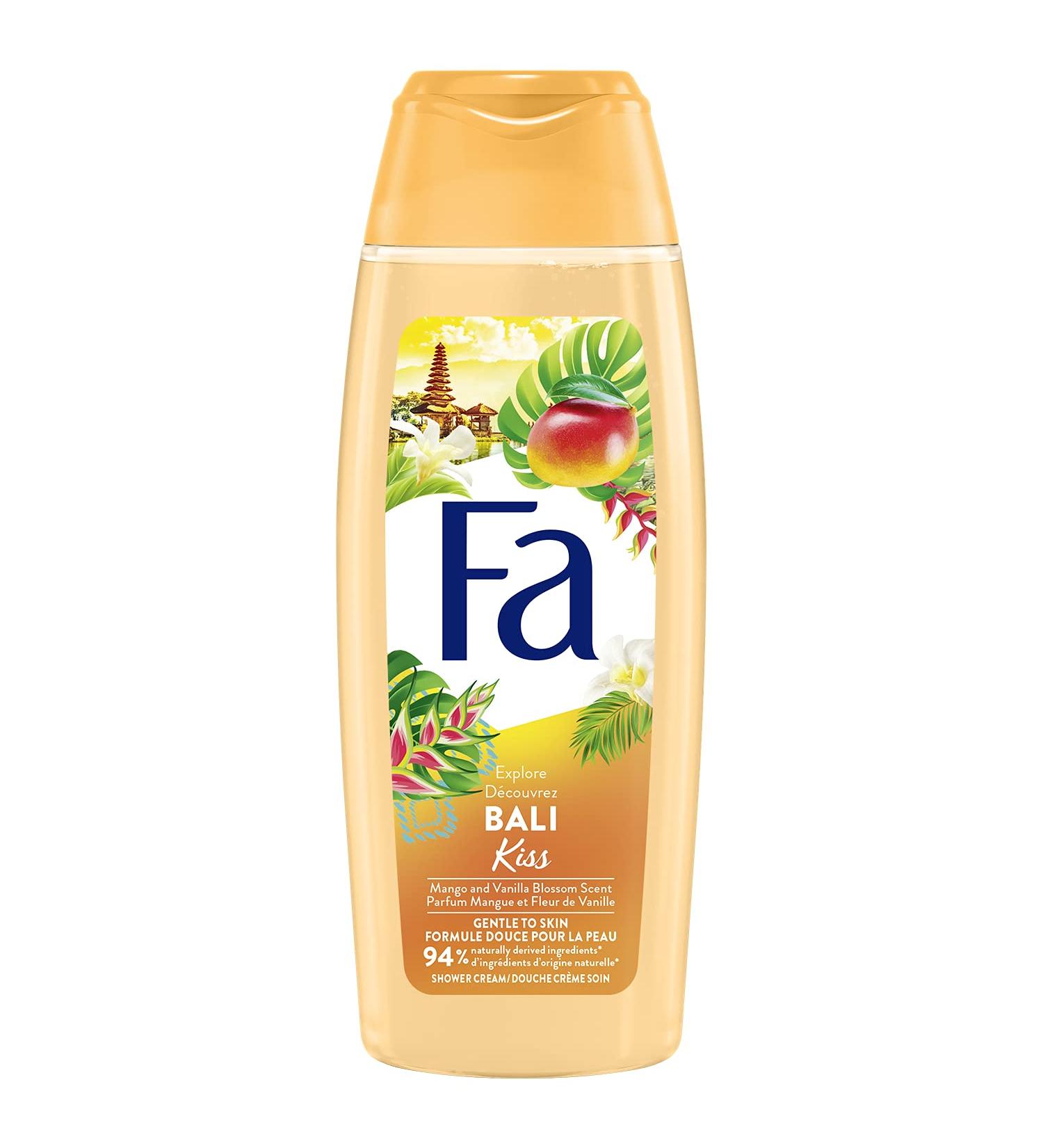 Fa Island Vibes Bali Kiss Shower Cream 250ml - Tropical Escape for Refreshed Skin - Buy Online on GoSupps.com