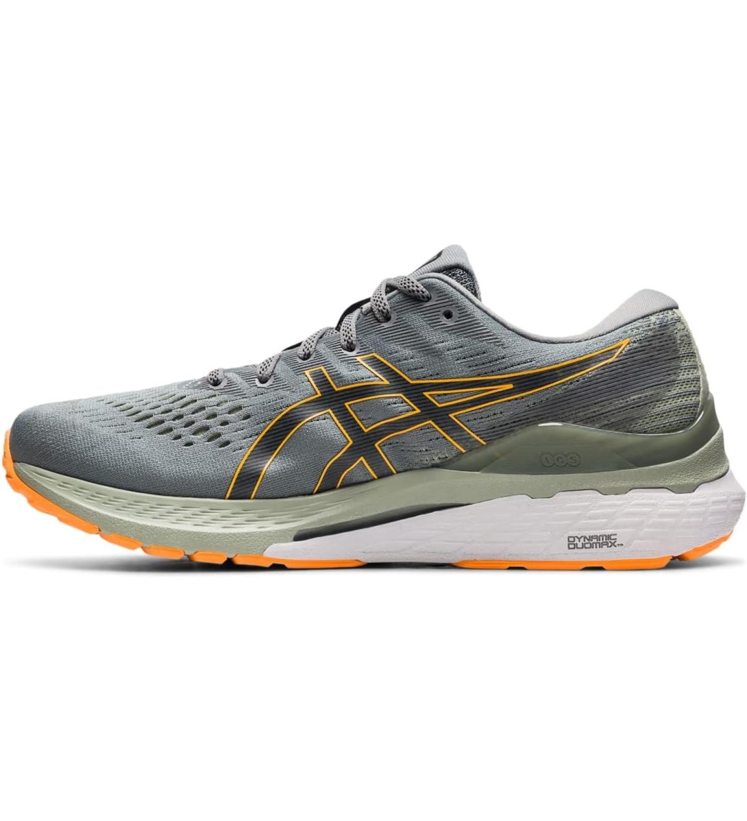 ASICS Men's, Gel-Kayano 28 Running Shoe - Wide Width - Size:  11 - Sheet Rock/Orange Pop - Buy Online on GoSupps.com
