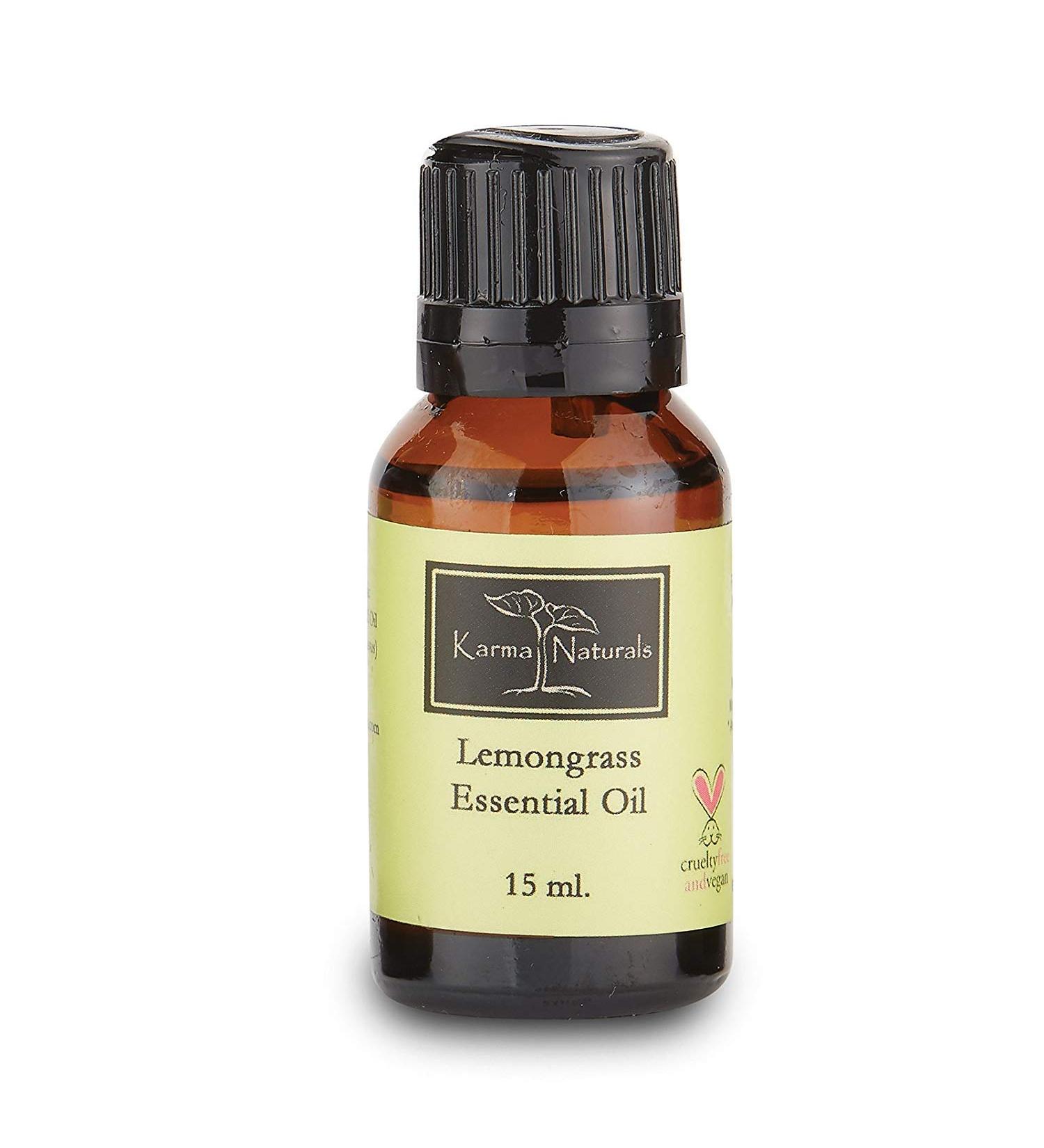 Karma Organic 100% Essential Oil Skin and Hair Care (15ml) (Lemongrass) - Buy Online on GoSupps.com