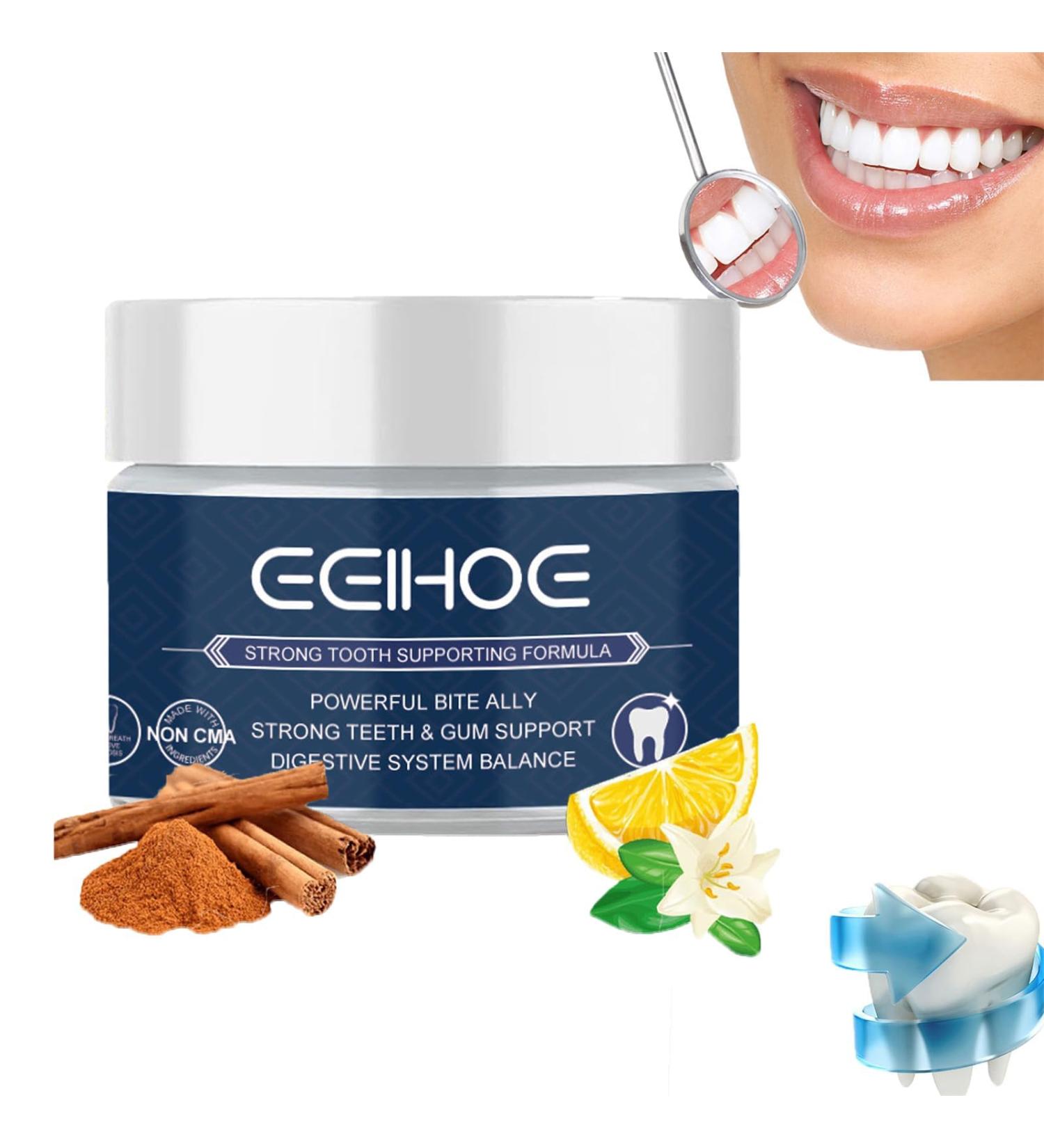 Fortbite Tooth Powder Fortbite teeth whitening teeth whitening toothpaste teeth whitening powder stain removal bad breath removal - Buy Online on GoSupps.com