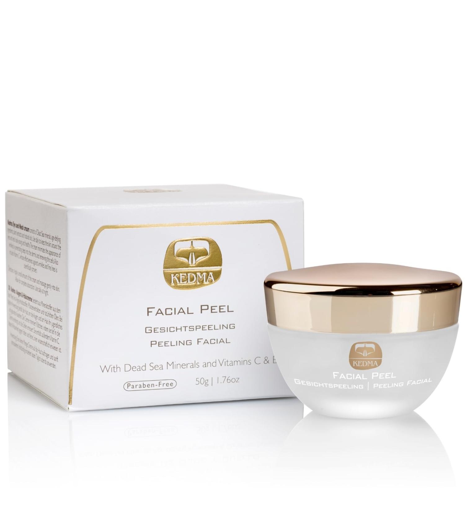 KEDMA COSMETICS LLC Kedma Exfoliating facial peeling with fruit extracts Brightening and Smoothing For all skin types 50ml - Buy Online on GoSupps.com