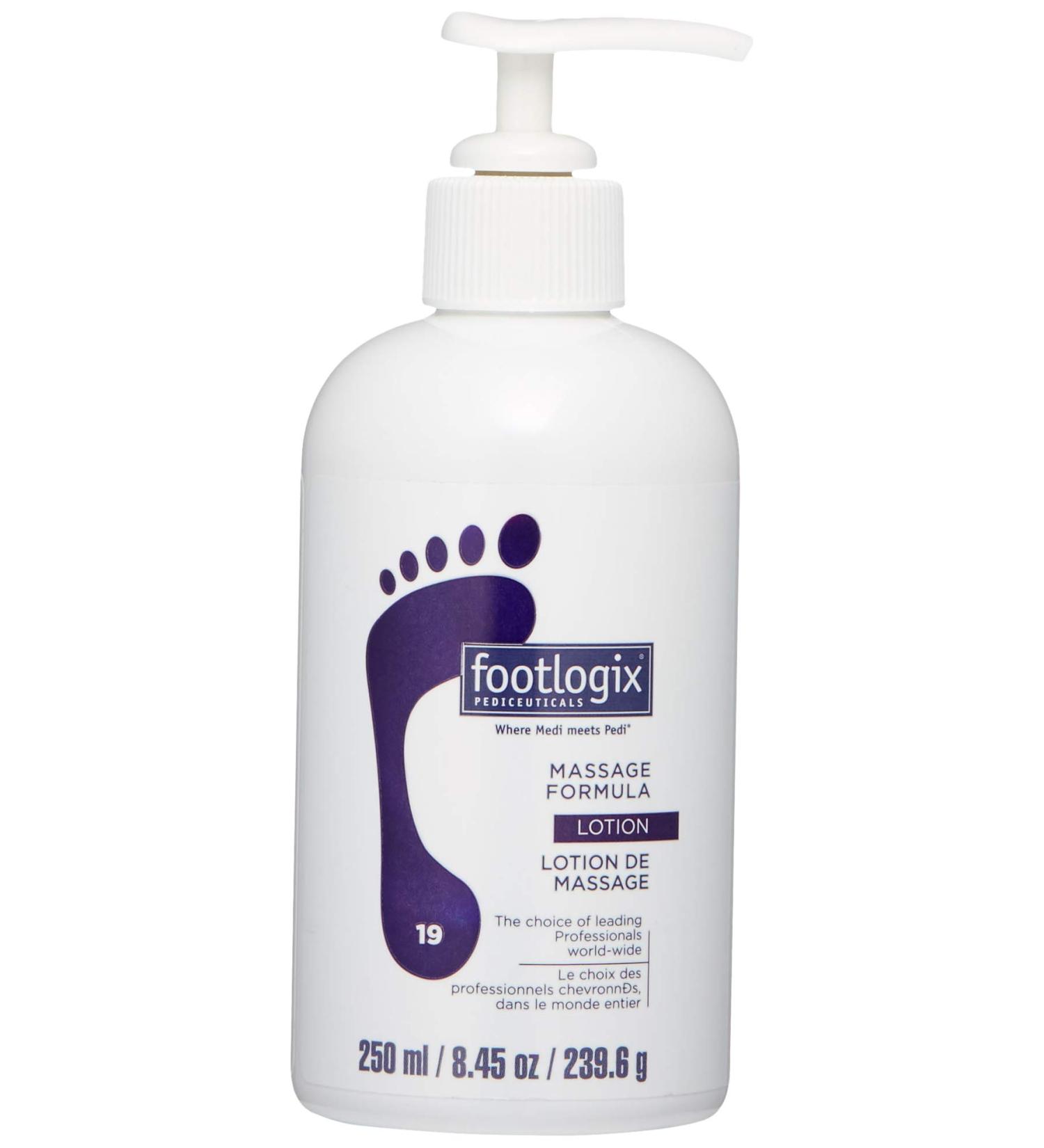 Buy FOOTLOGIX Massage Formula Lotion 8.45 oz | Best International Shipping - Softens & Nourishes Feet - Buy Online on GoSupps.com