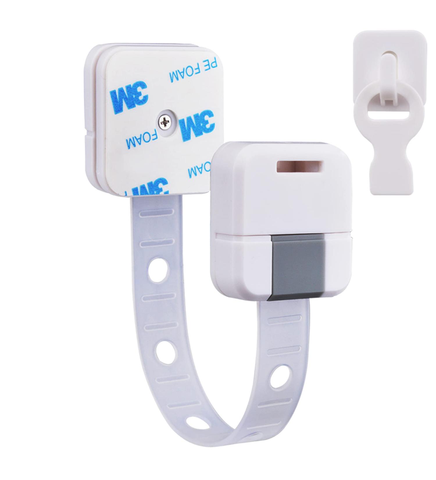 AILUOQI Cabinet Locks for Babies (4 PCS) - Childproof Multi Use Straps for Drawers, Fridge, Dishwasher, Toilet Seats - No Drill Baby Safety Locks for Furniture and Kitchen - Buy Online on GoSupps.com