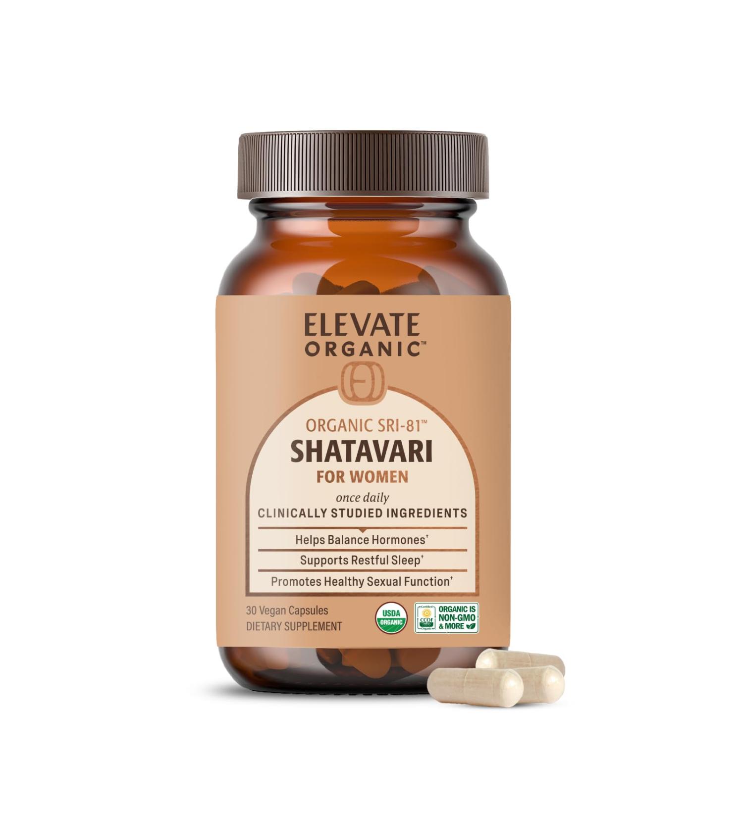 SRI-81 Shatavari Vegan Capsules for Women Asparagus racemosus Root Extract with Acti Veda (30 Servings) Shatavari Capsules - Buy Online on GoSupps.com