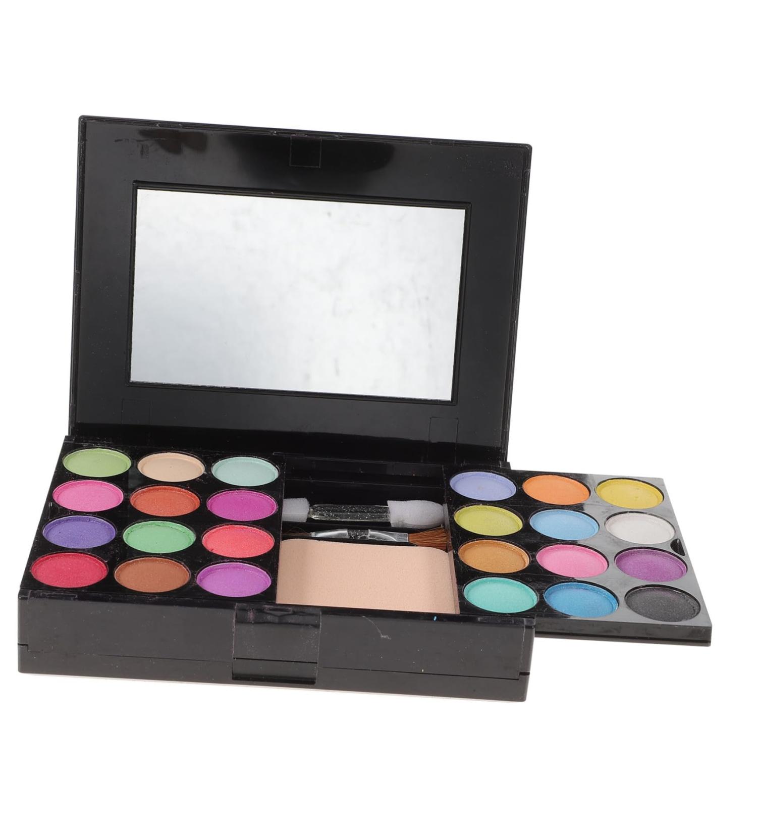 FOMIYES 4 Makeup Lipstick Makeup Blush Eyeshadow Palette Makeup Kit Lip Gloss Blush Eyeshadow Powder Medium as shown - Buy Online on GoSupps.com