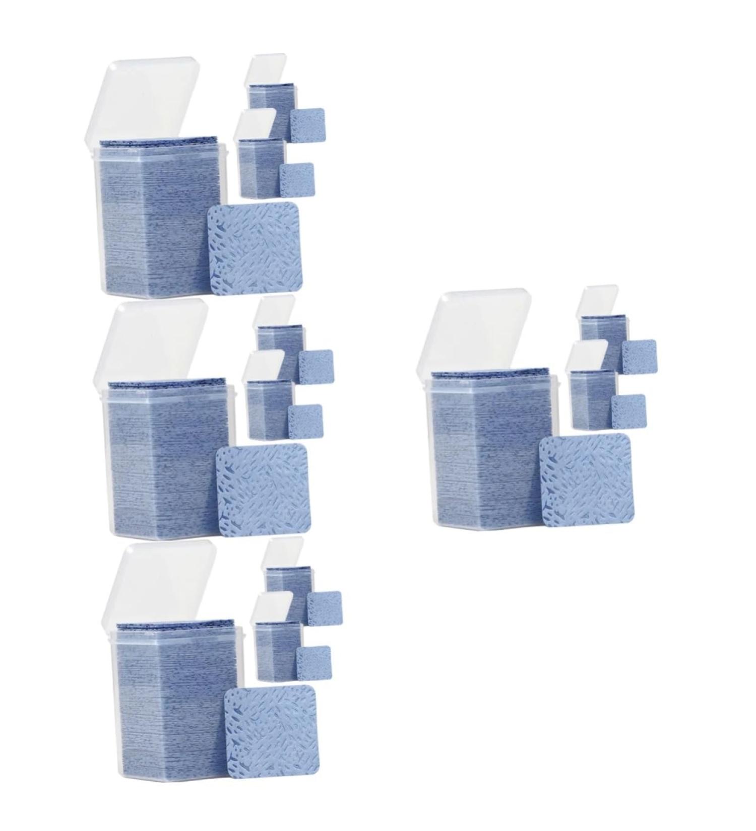 Beavorty 12 Boxes Glue bottle mouth wipe Lash extension glue wipes Glue cleaning pads nails gel nail gel non-woven fabric wipes nail cotton pads Eyelash Glue Wiper Glue Bottle Wiping Pad - Buy Online on GoSupps.com