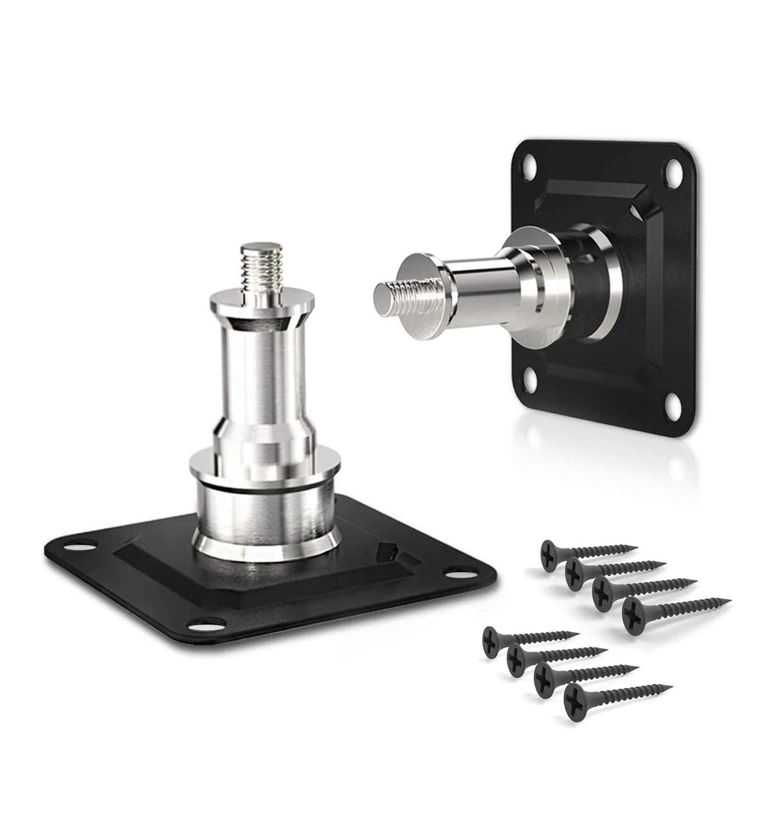 LimoStudio 2-Pack Wall and Ceiling Mount with 5/8 Stud and 1/4" Thread with Screws for Photo Studio and Video Shooting  AGG2801 2PACK - Buy Online on GoSupps.com