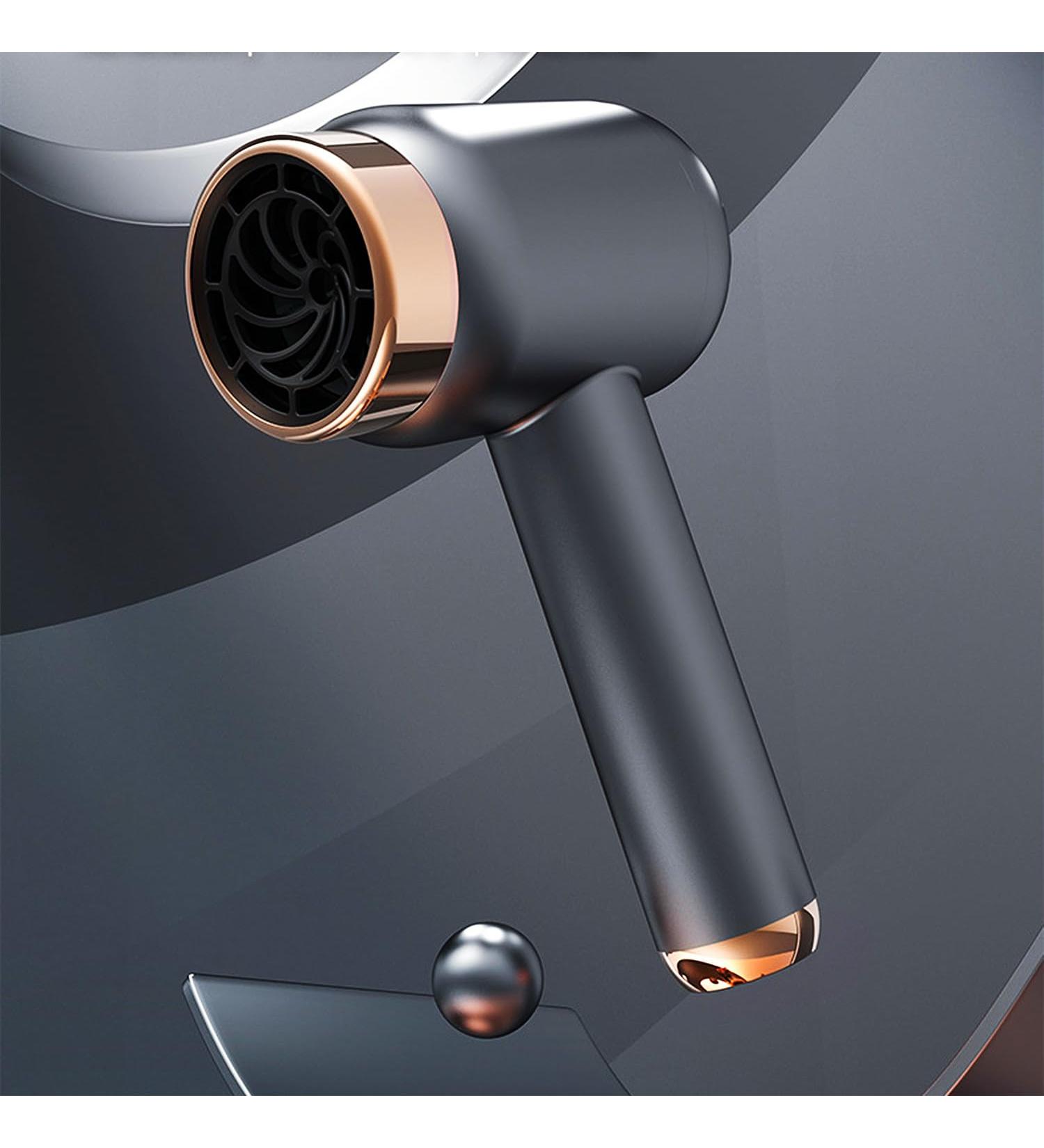 WTTTTW Cordless Hair Dryer 1000W Three-Speed Hair Dryer Rechargeable Blow Dryer w/Hot & Cold Air Fast Drying Low Noise Travel Hairdryer for Outdoor Indoor - Buy Online on GoSupps.com