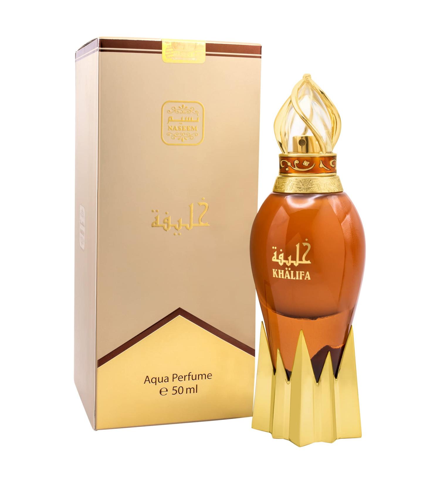 NASEEM Khalifa Perfume - Arabian Perfume for Men with Rose & Oud scent - Long Lasting Eau De Parfum Men 1.7 Fl Oz - Buy Online on GoSupps.com