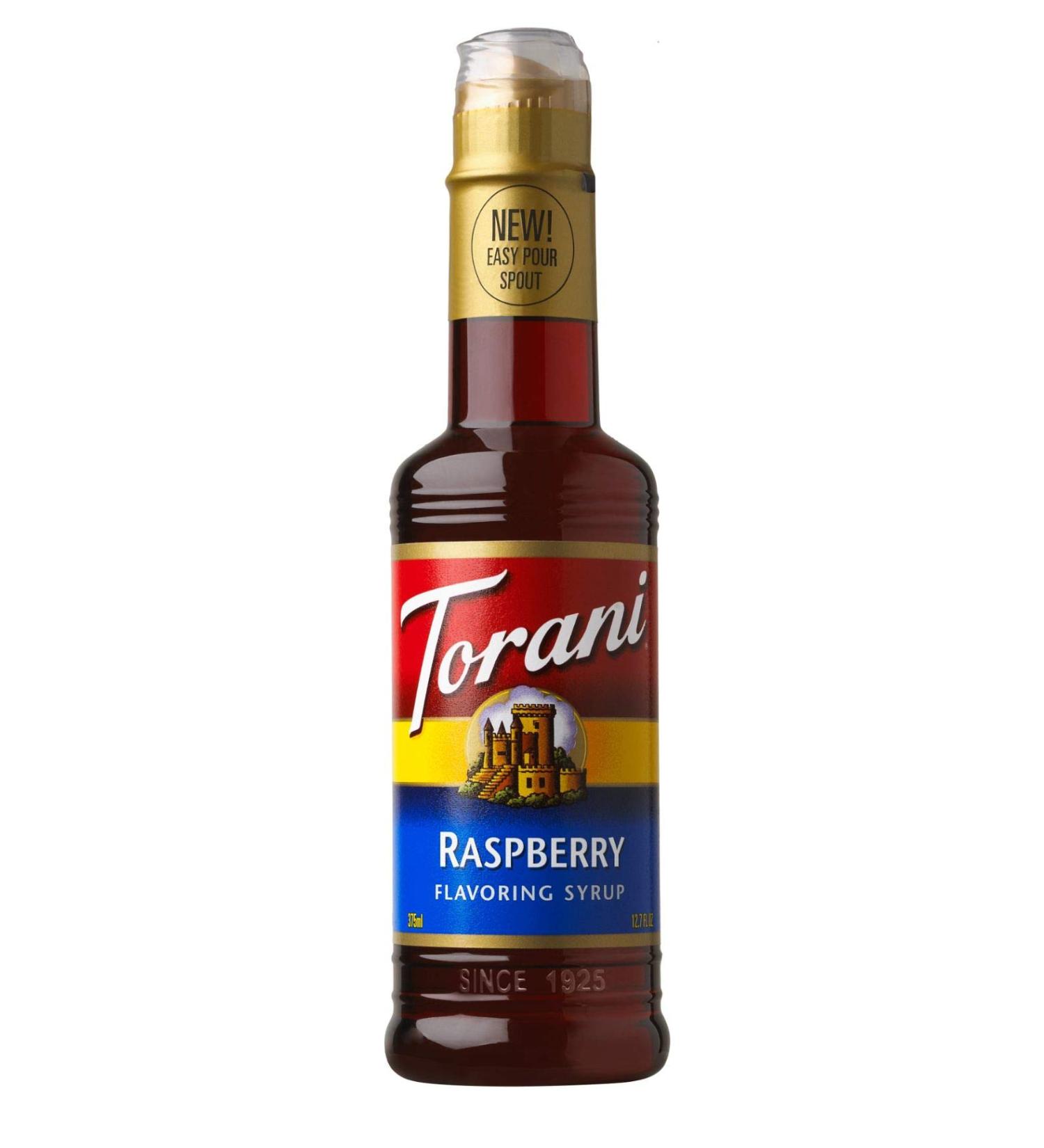 Torani Raspberry Syrup - 12.7 Fl Oz | Flavorful Drink Enhancer - Buy Online on GoSupps.com