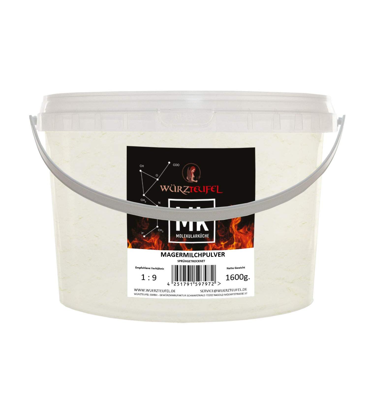Zynewa Skimmed milk powder skimmed milk powder from Schwarzwaldhof dry milk top quality powder spray dried PE bucket 1600 g 16 kg - Buy Online on GoSupps.com