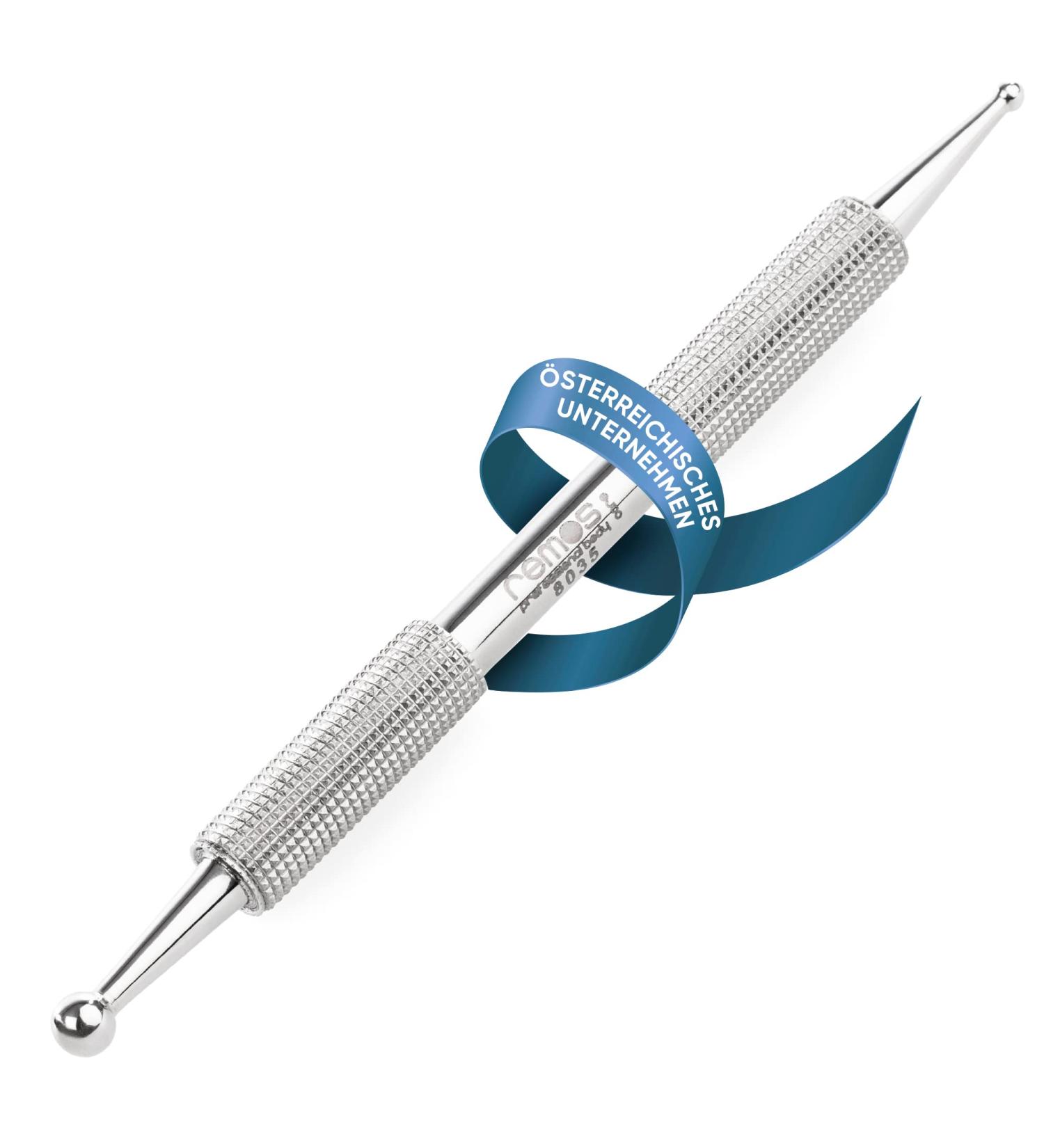Buy REMOS Acupressure & Meridian Pen - Stainless Steel 10 cm Length Balls 2.5/4.5 mm | International Shipping - Buy Online on GoSupps.com
