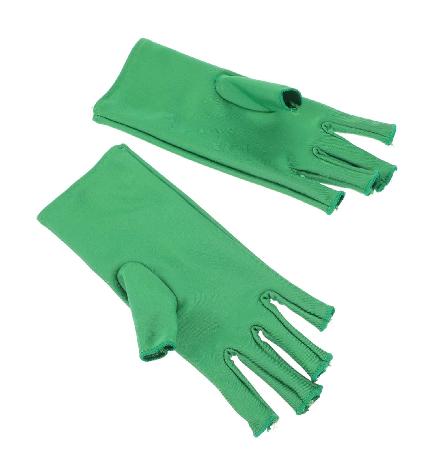 Healeved 3 Pairs Nail Gloves Manicure Tools Elastic Spandex Mittens - Buy Online on GoSupps.com