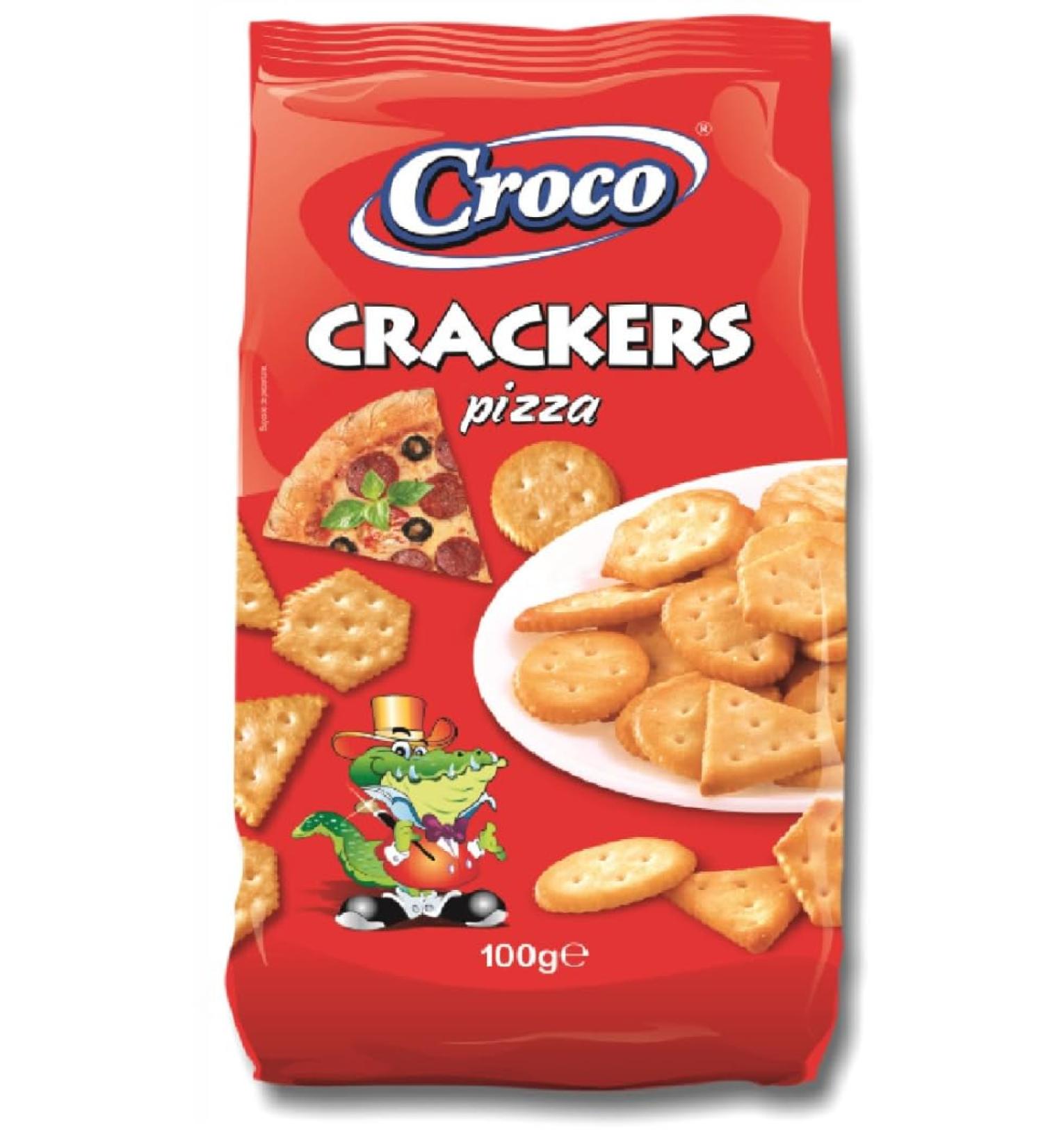 Croco Crackers Pizza 400g - Pack of 3