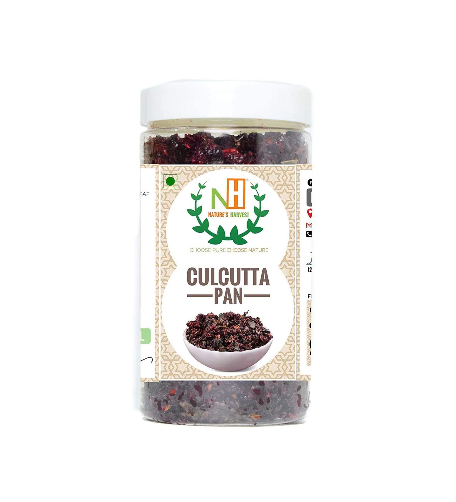 NATURE'S HARVEST: Sweet Culcatai Mix Mukhwas - Gulkand Mix - (400g) (Culcatta Meetha Mix)_Packing May Vary - Buy Online on GoSupps.com