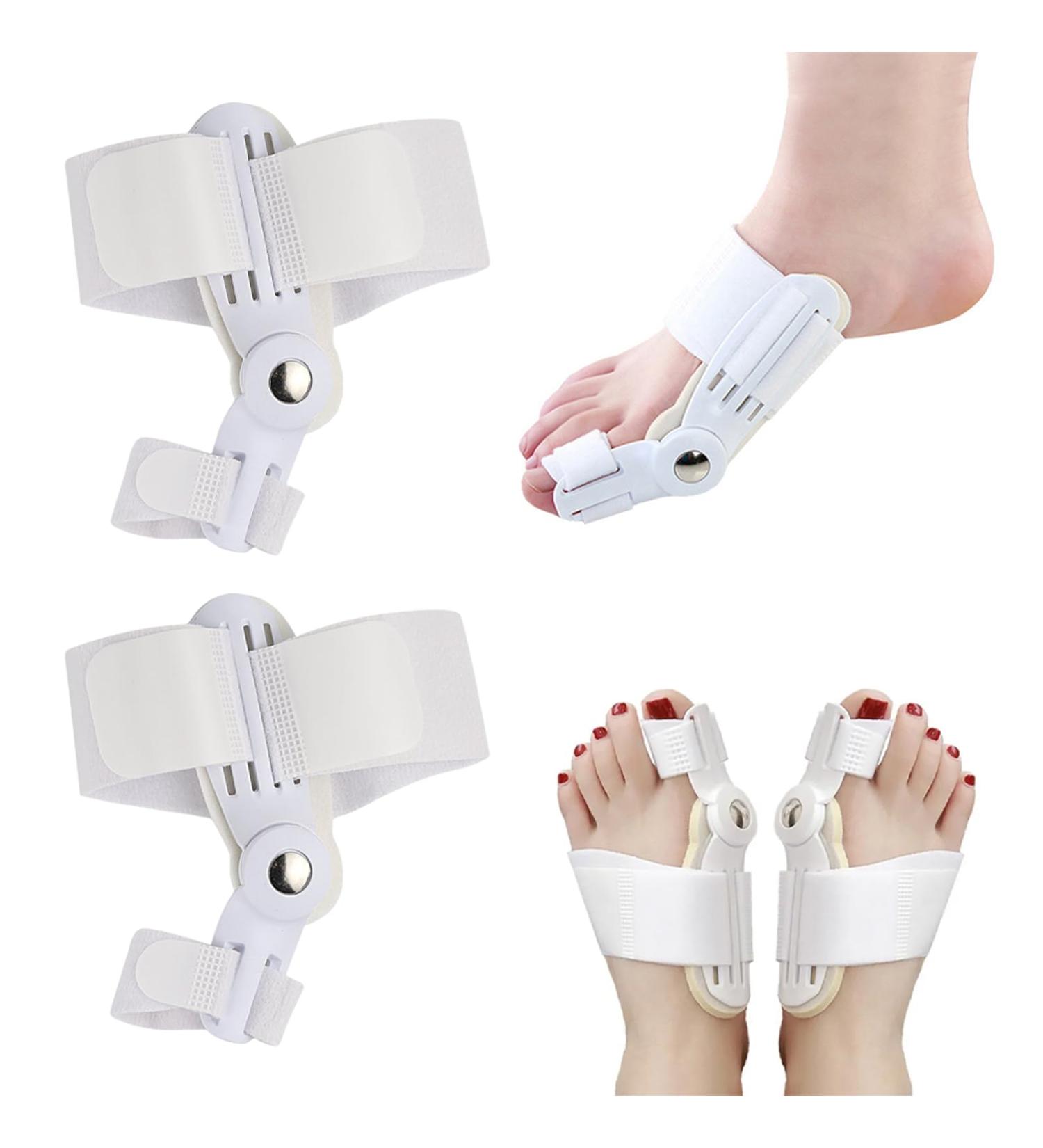 Orthopedic Toe Separator & Hallux Valgus Correction Set | Relieve Inflammation & Correct Thumb Valgus - Adjustable Carrier - Buy Online on GoSupps.com