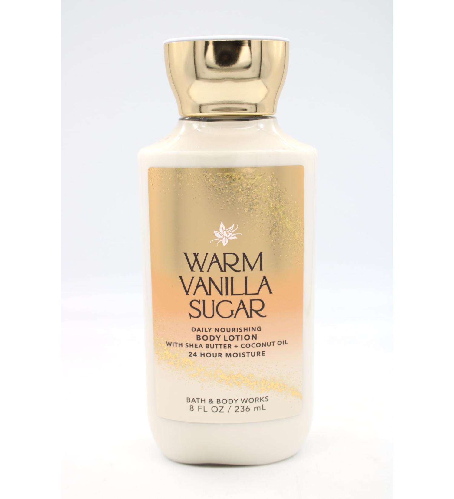 Warm Vanilla Sugar Bath and Body Daily Nourishing Body Lotion 8 fl oz