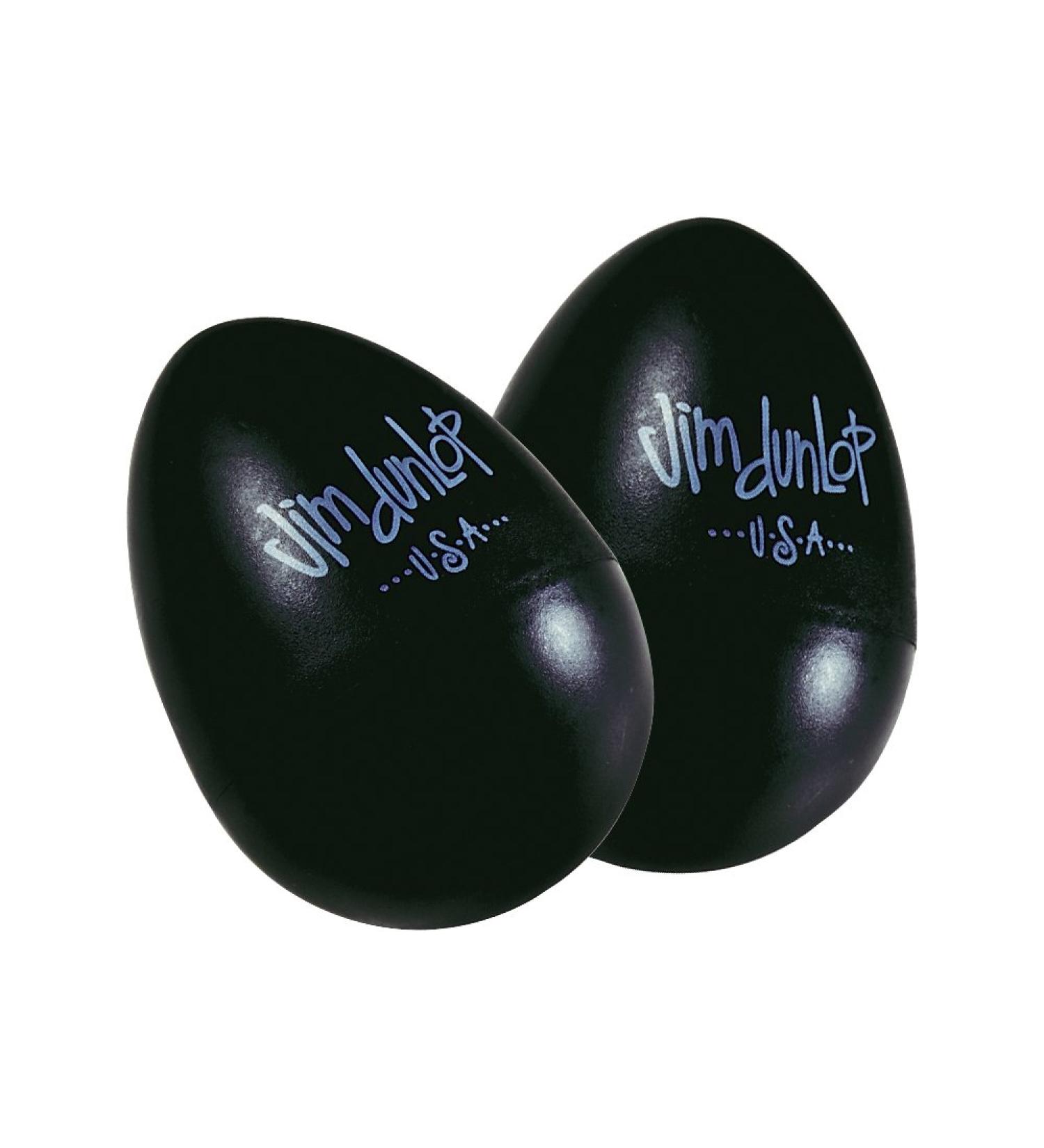 Shaker Maracas Jim Dunlop ADU 9103TBK Noir 2 unit s schwarz