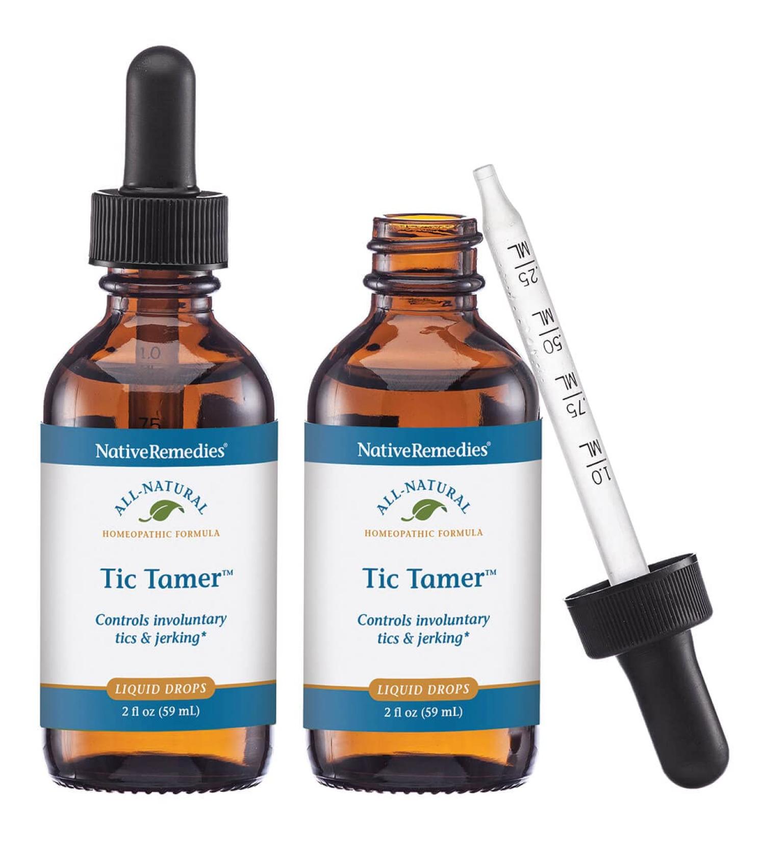 Native Remedies Tic Tamer 2 Pack - Natural Relief for Tics - 2 Pack Bundle - Buy Online on GoSupps.com