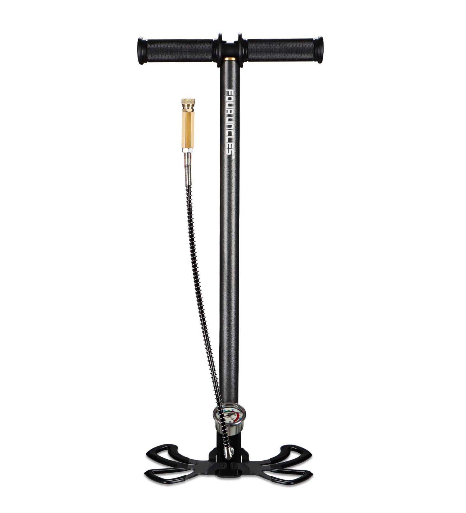 FOUR UNCLES High Pressure Hand Pump 4500 Psi for PCP Air Rifle - Black | Efficient PCP Hand Pump - Buy Online on GoSupps.com