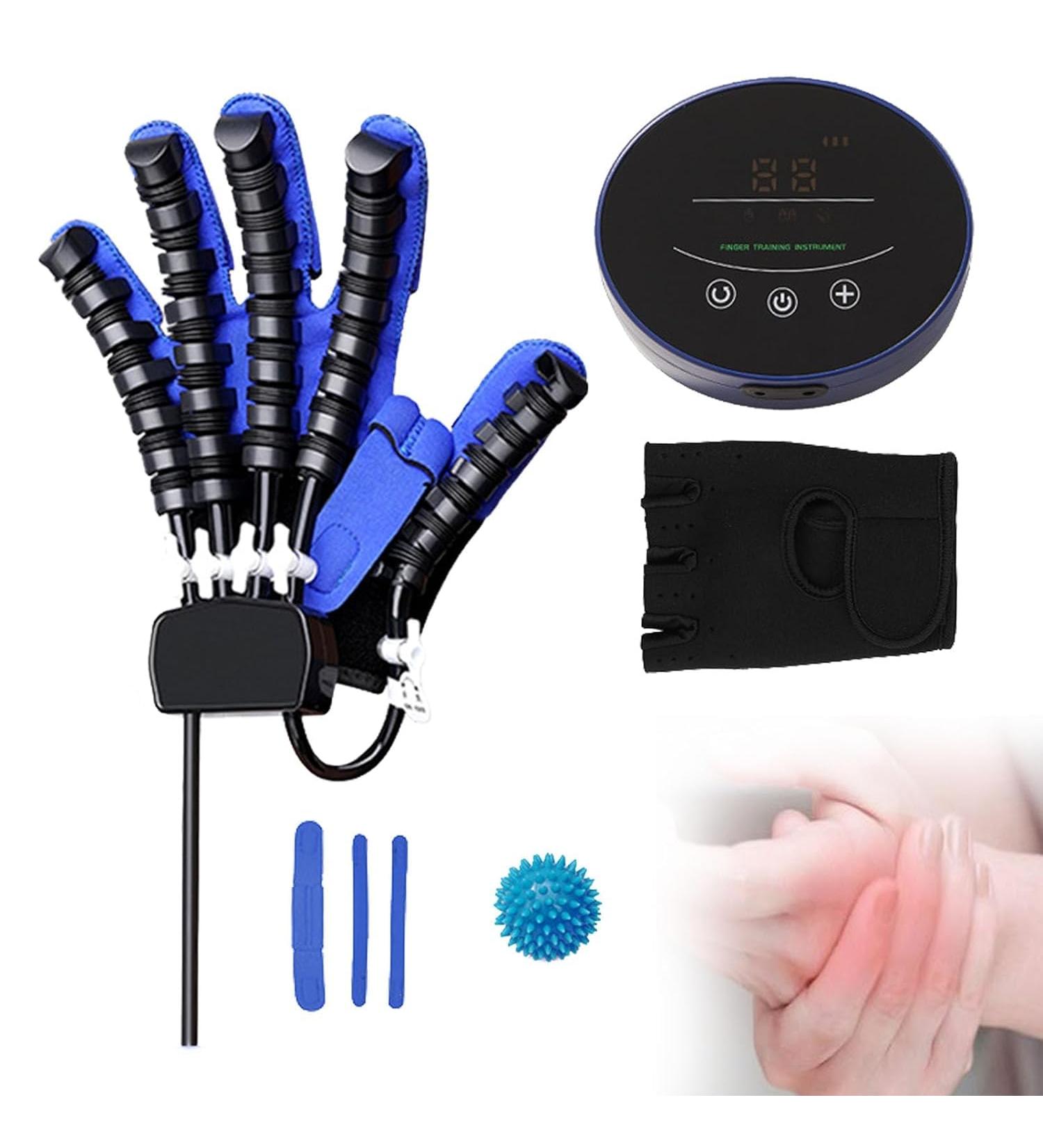 DZKJ Robot Hand Glove for Hemiplegia - Stroke Rehabilitation Finger Trainer for Hand Dysfunction Relief (Left XL - Buy Online on GoSupps.com