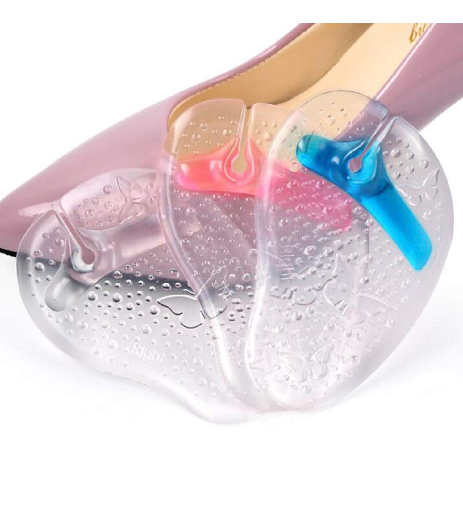 3 Pairs Butterfly Pattern Gel Thong Sandals Forefoot Pads | Antislip Shoes Grip Inserts | Self-Adhesive Toe Protectors & Cushions - Buy Online on GoSupps.com