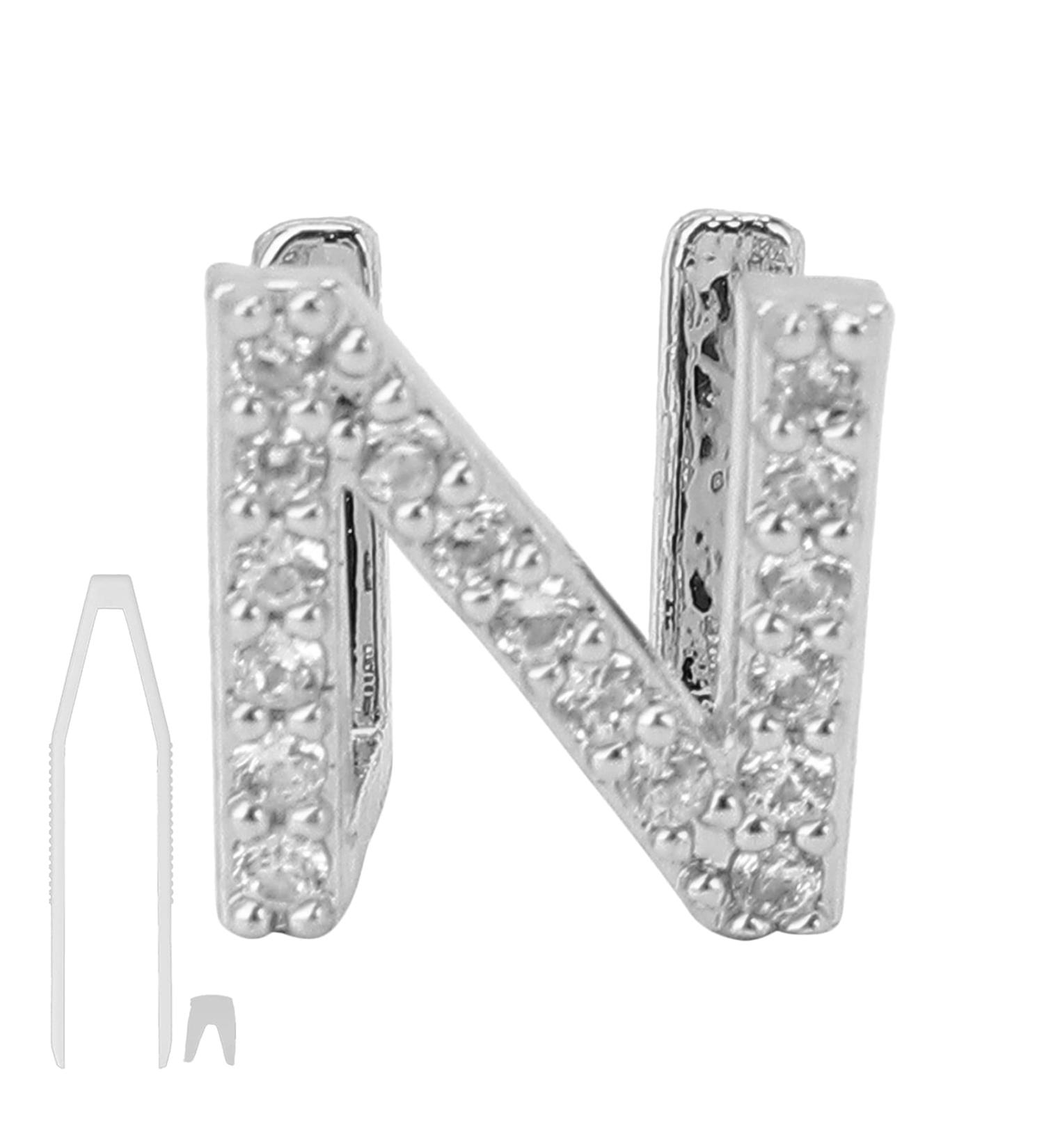 Verdant Touch Hip Hop Tooth Decoration - Silver Capital-Shaped Teeth Brace for Halloween & Accessories - Buy Online on GoSupps.com
