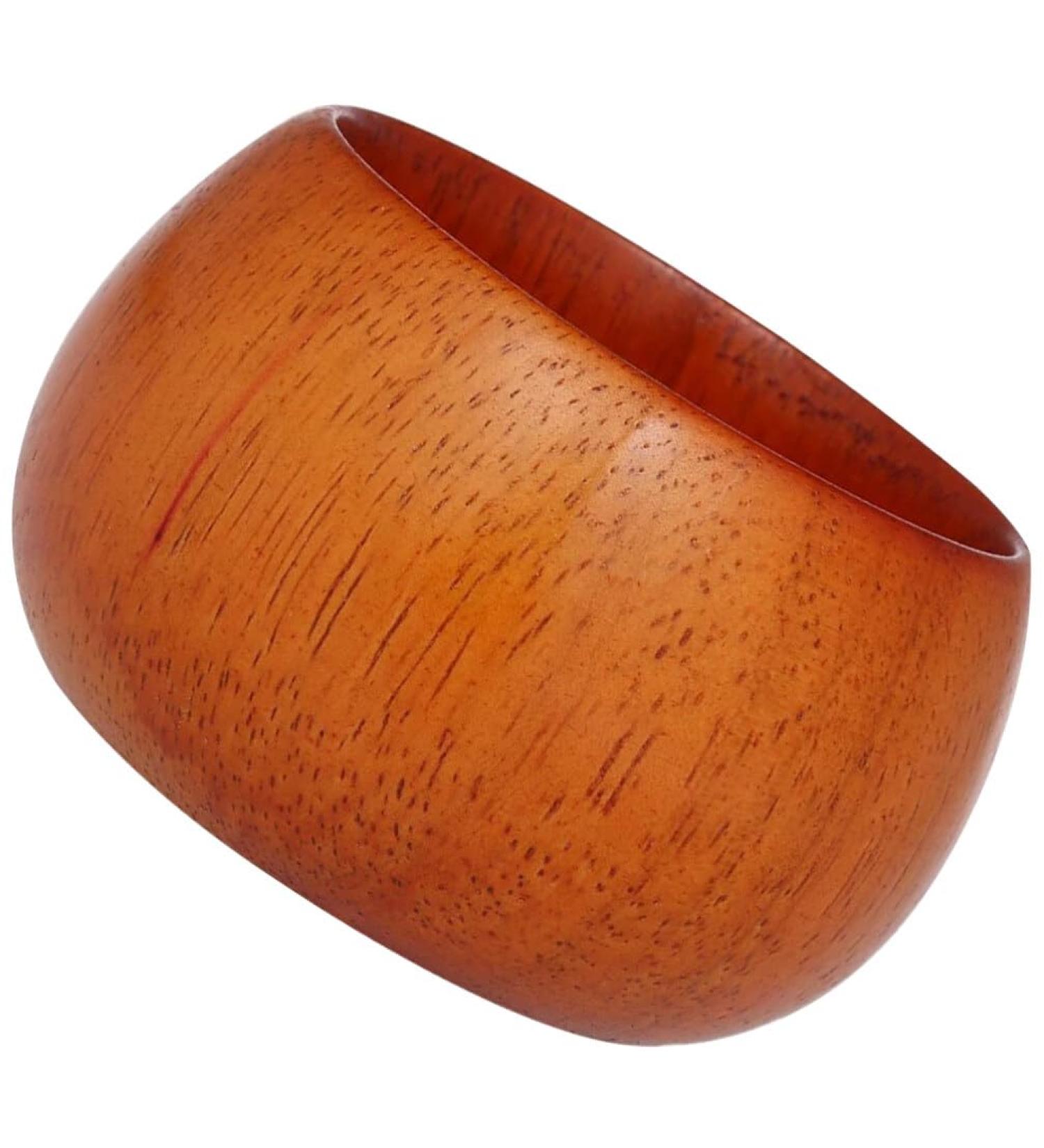 Minkissy Wooden Shaving Soap Shell - Portable Travel Mug for Men | Facial Cleansing & Razor Foam Container - Buy Online on GoSupps.com