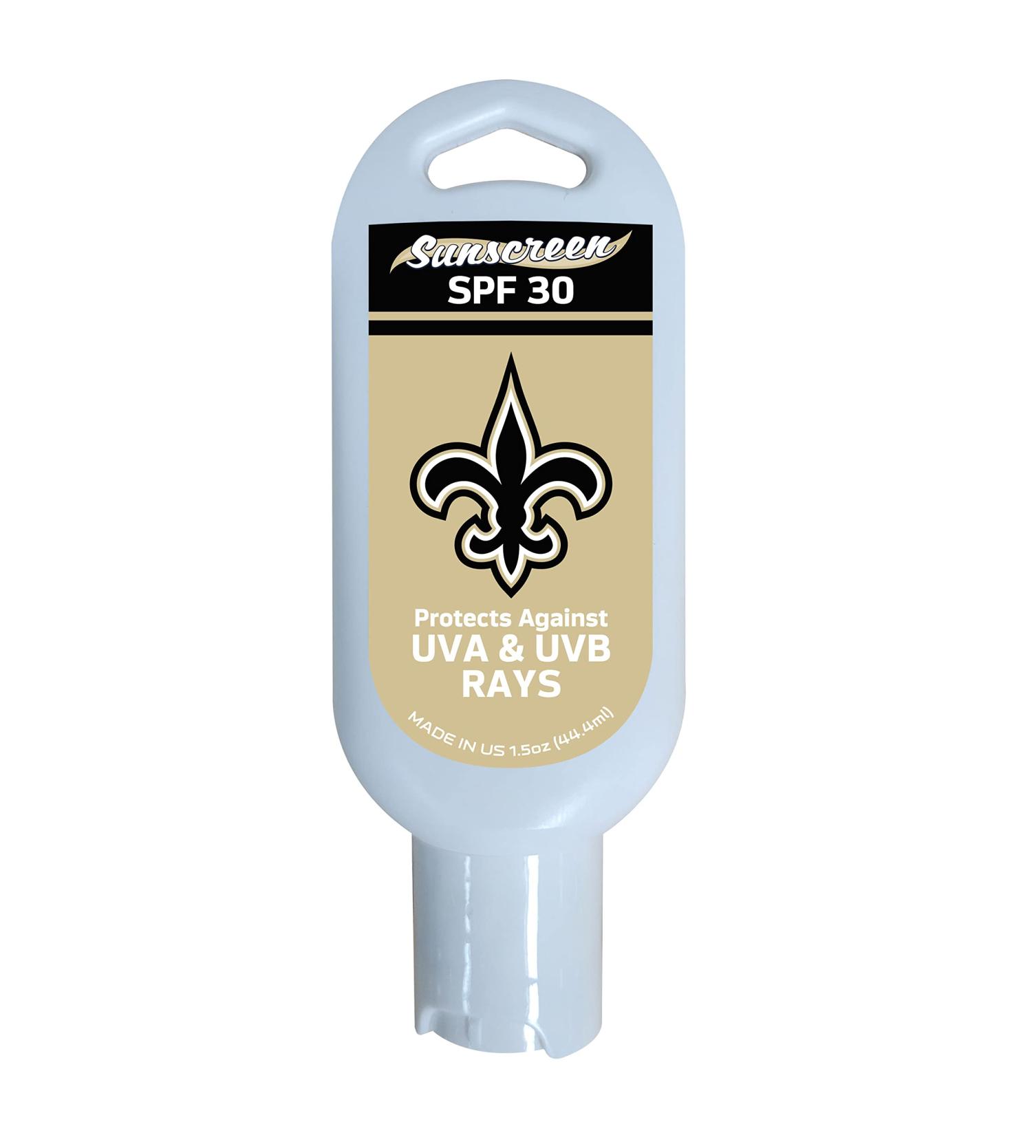 FANMATS 34711 New Orleans Saints 1.5oz SPF 30 Sunscreen