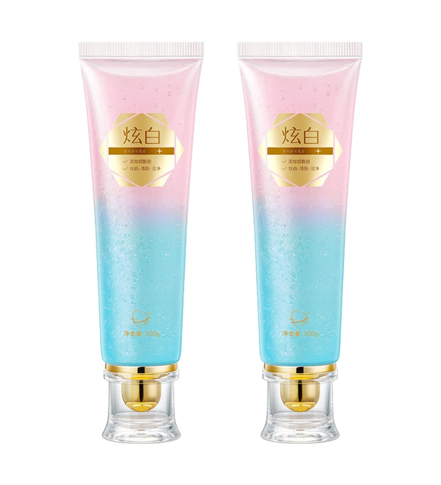 Toothpaste Removes Stains and Whitening Fresh Breath Removes Stains Restores and Protects Teeth Suitable for Everyone. (2PCS) - Buy Online on GoSupps.com