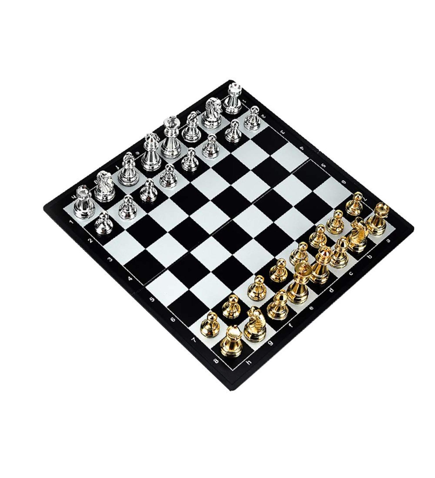 Chess Foldable Chess Magnetic Portable Chess Box Board Games for Adults and Kids Development of Intellectual Entertainment Family 32Cm - Buy Online on GoSupps.com