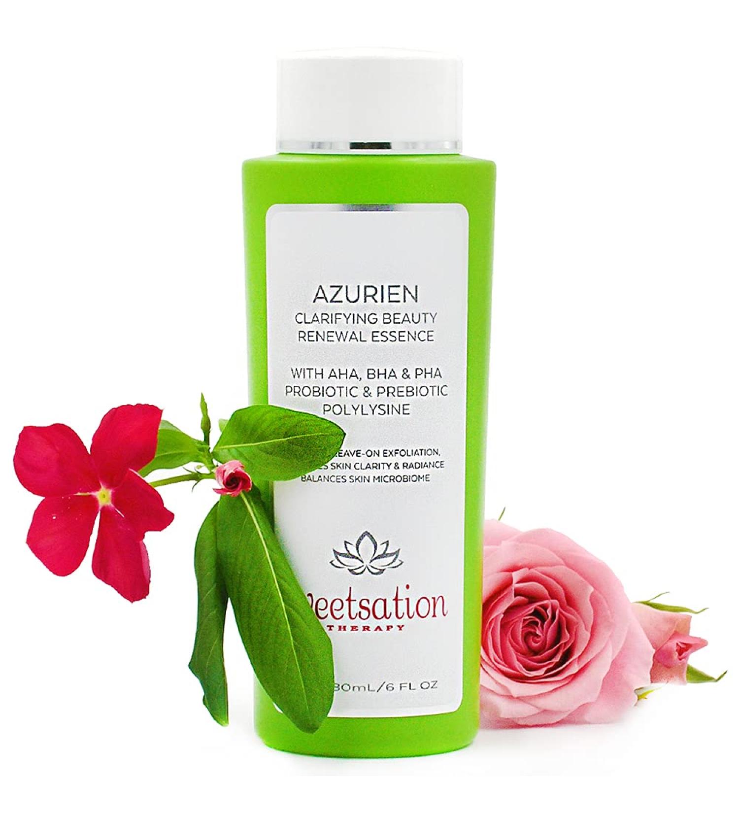 Sweetsation Therapy YUNASENCE AZURIEN Clarifying Beauty Renewal Essence 6oz - Exfoliate & Renew with 7 AHA+BHA+PHA - International Shipping Available - Buy Online on GoSupps.com