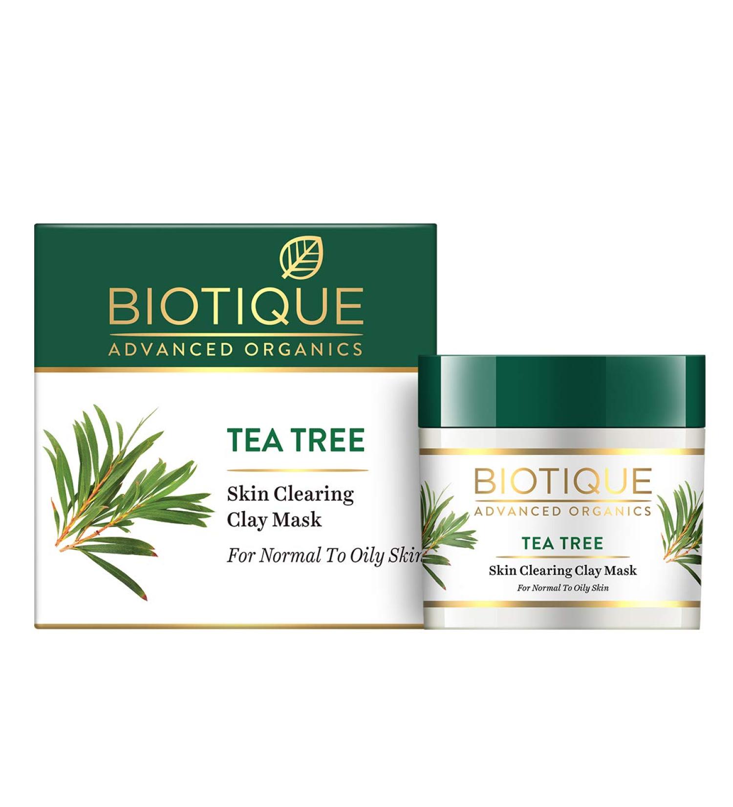  Biotique Cleansing mask for tea tree skin. - Buy Online on GoSupps.com